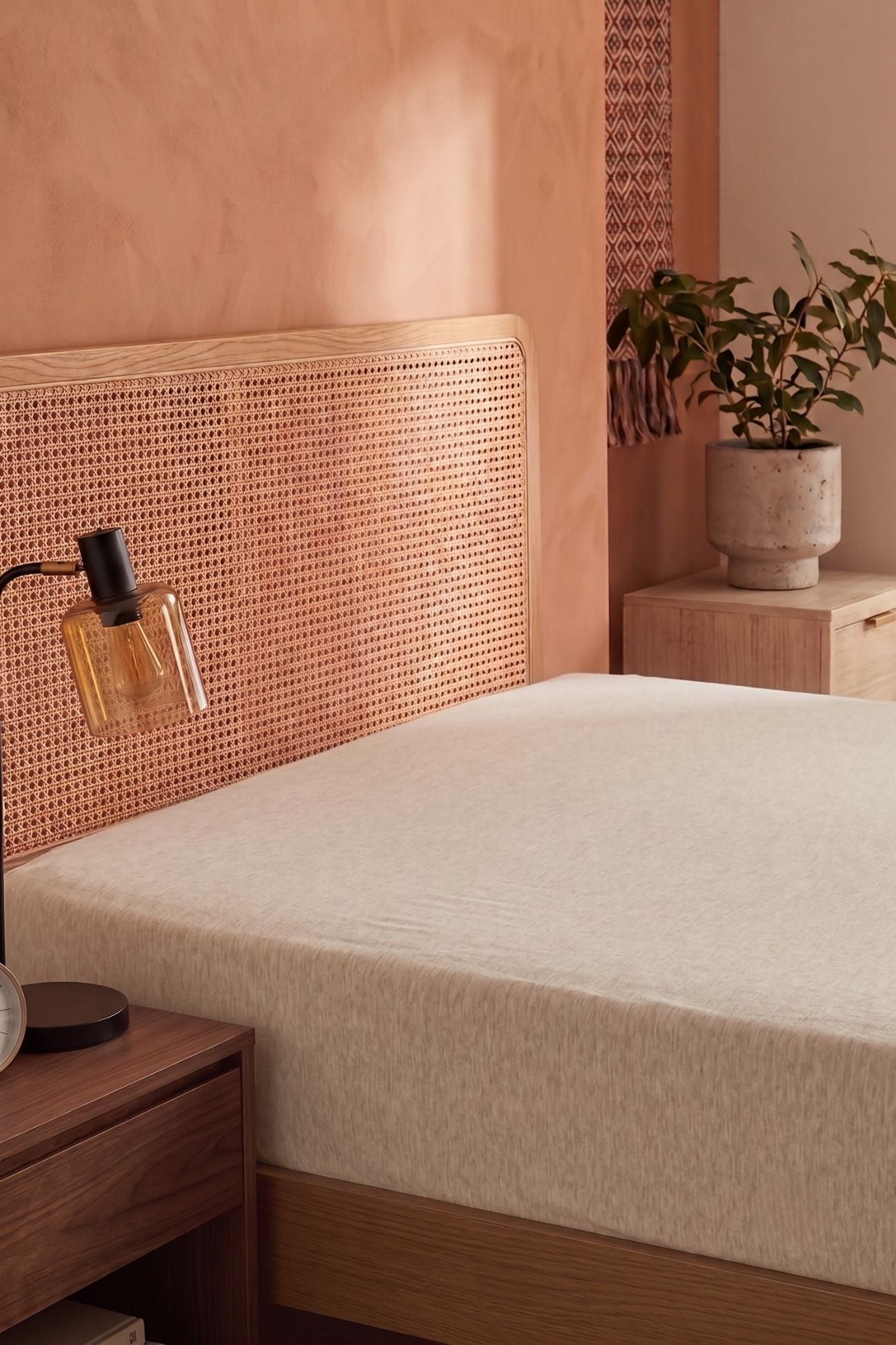 Natura Lenzuolo Inferiore Chambray Beige