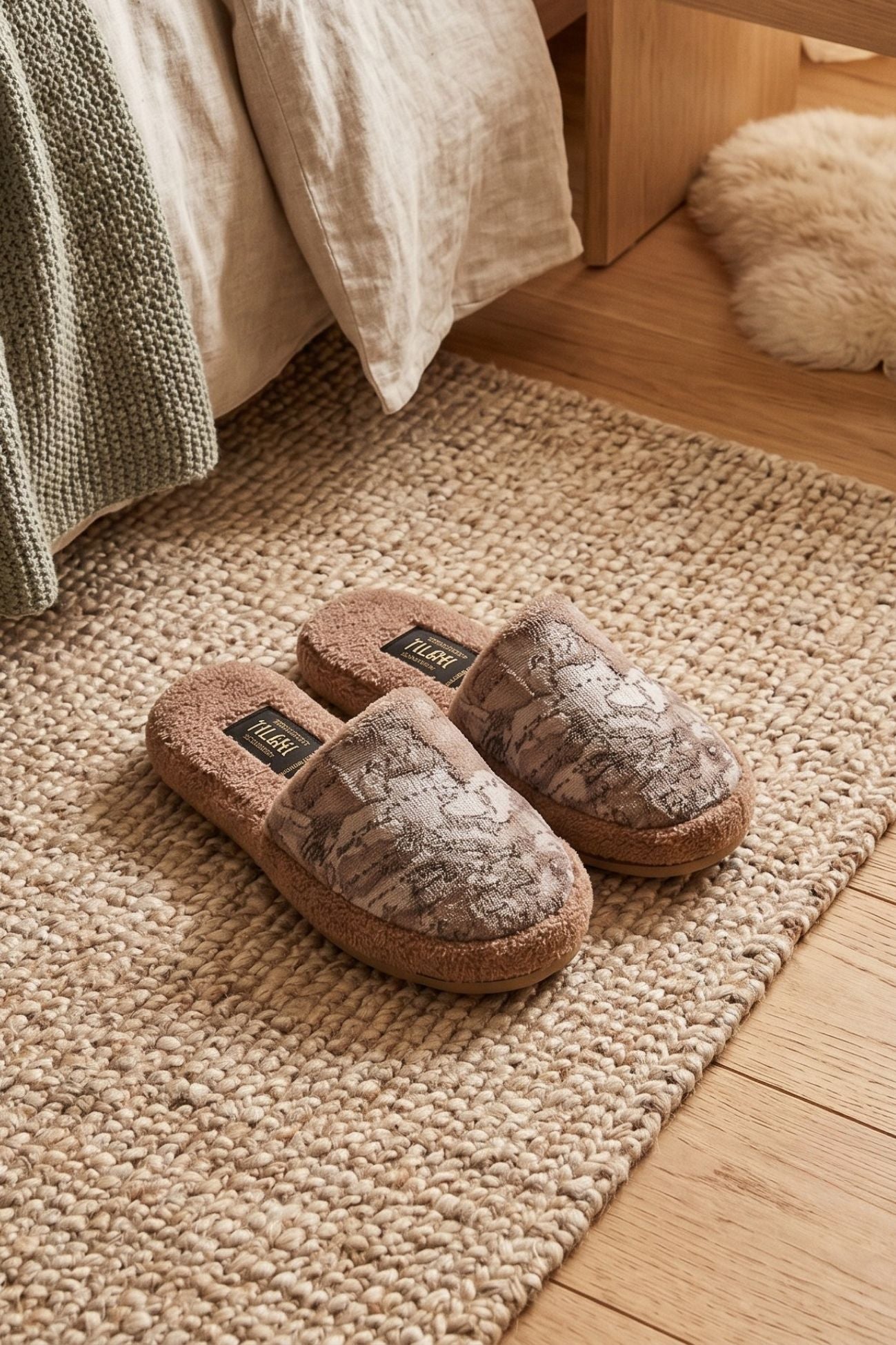 Geo Country Pantofole Nocciola