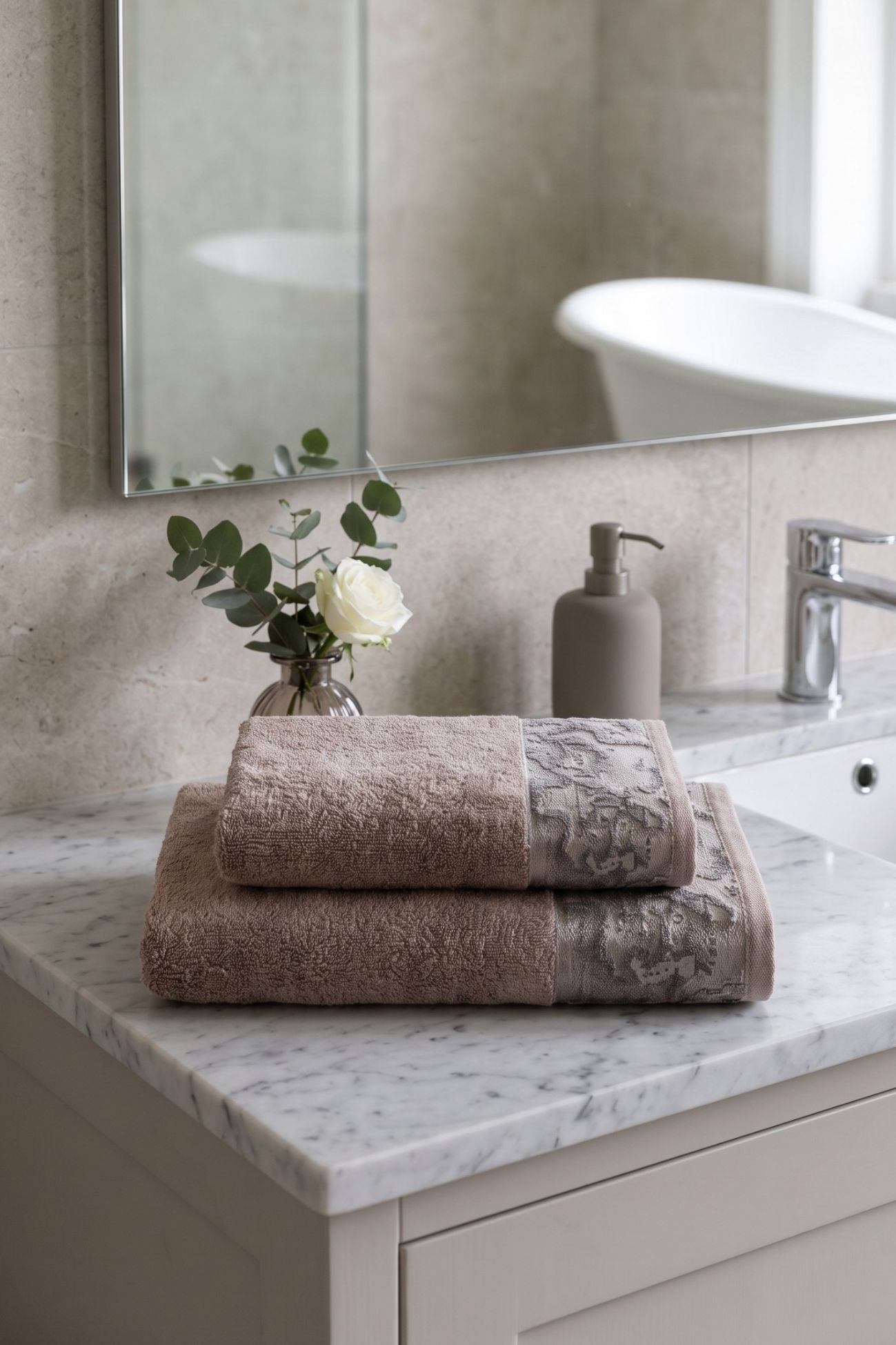 Geo Country Coppia Spugna Nocciola