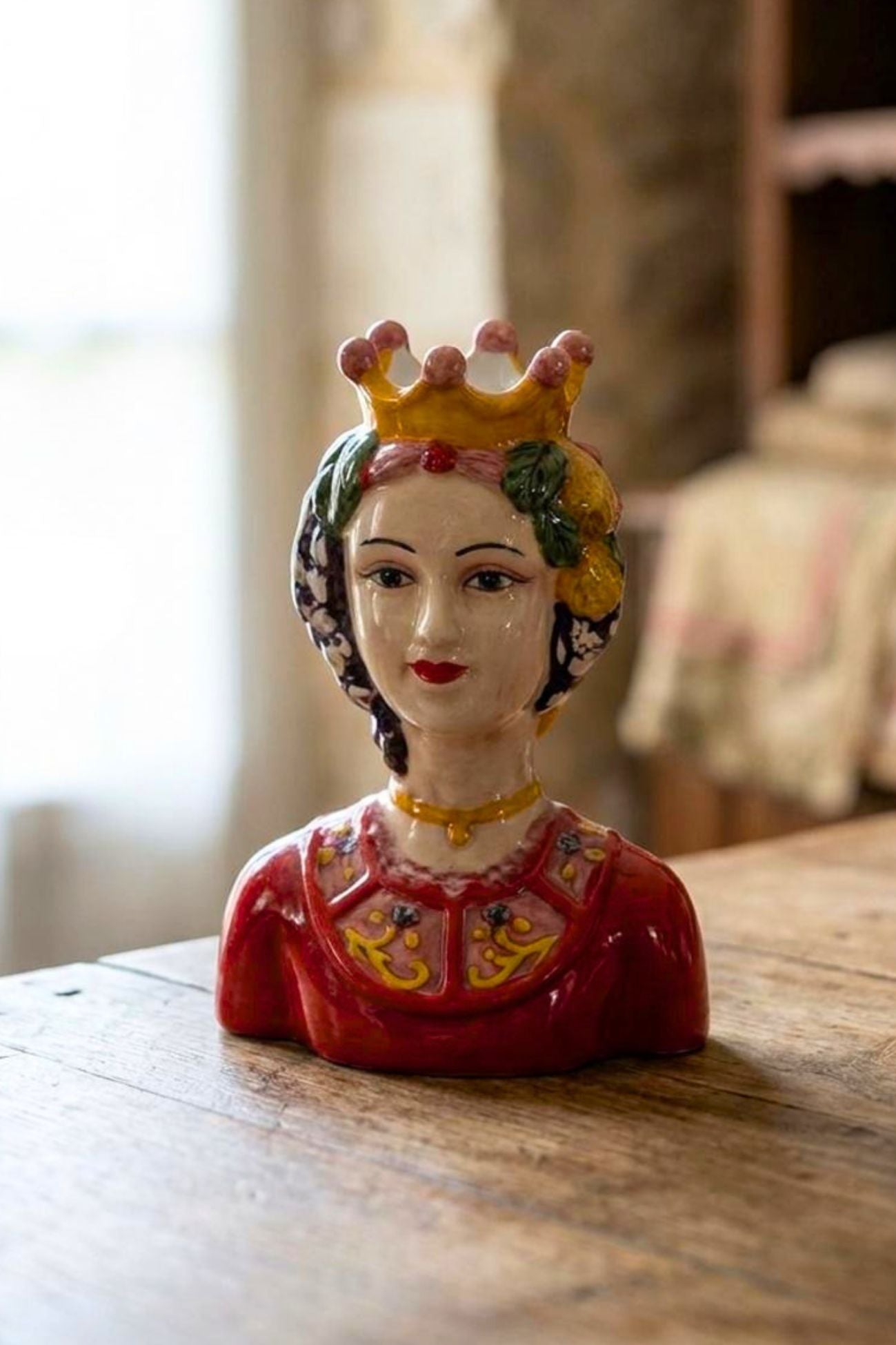 Sicily Vaso Testa Rosso