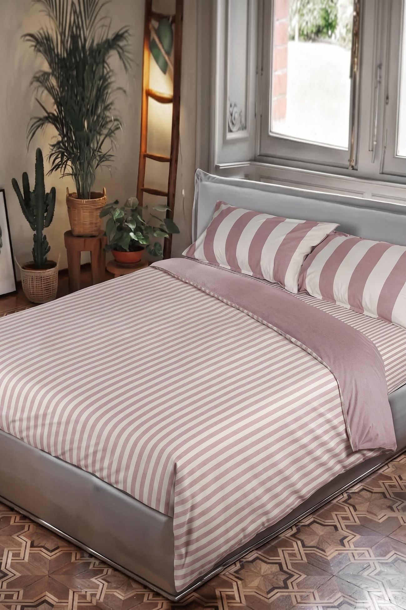 Natura Sacco Copripiumino Eolo Rosa