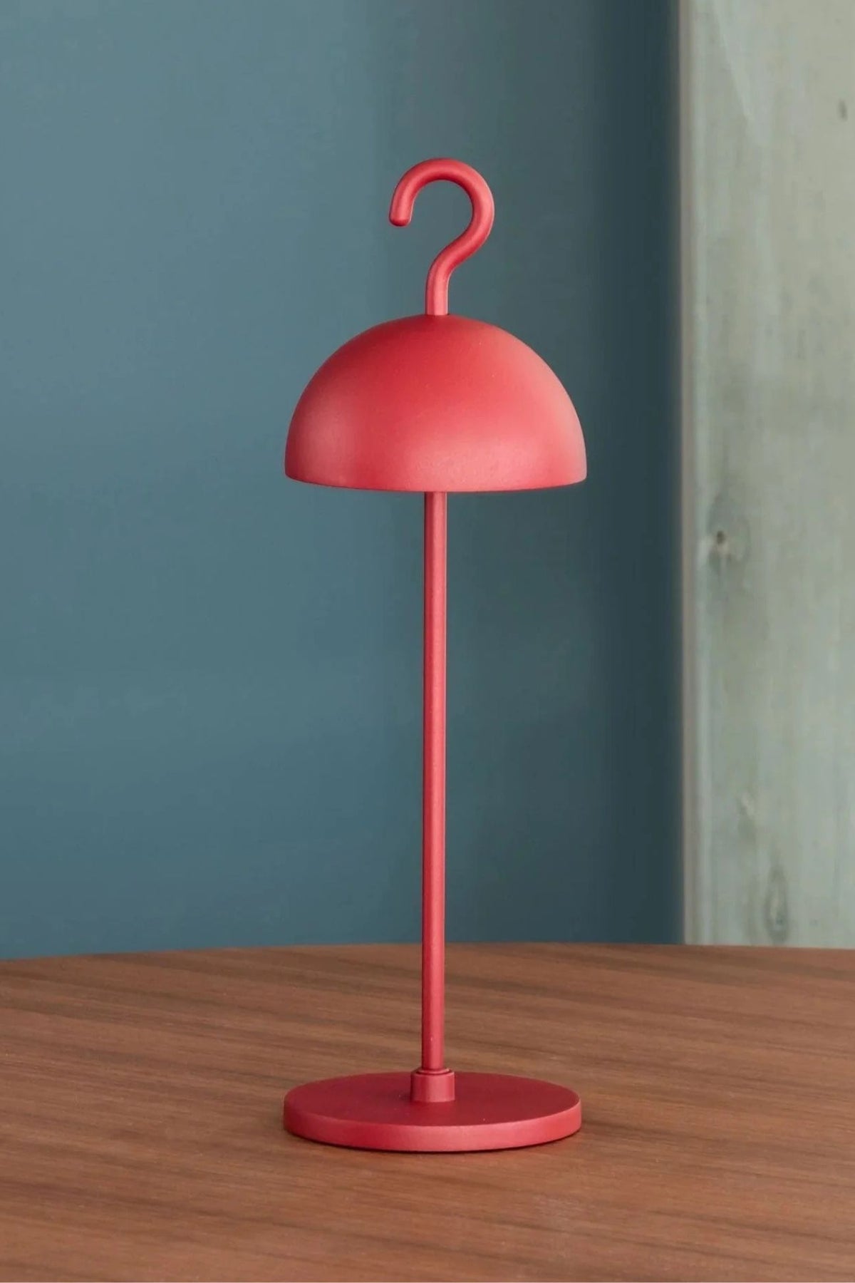 Iota Lampada Da Tavolo Rosso