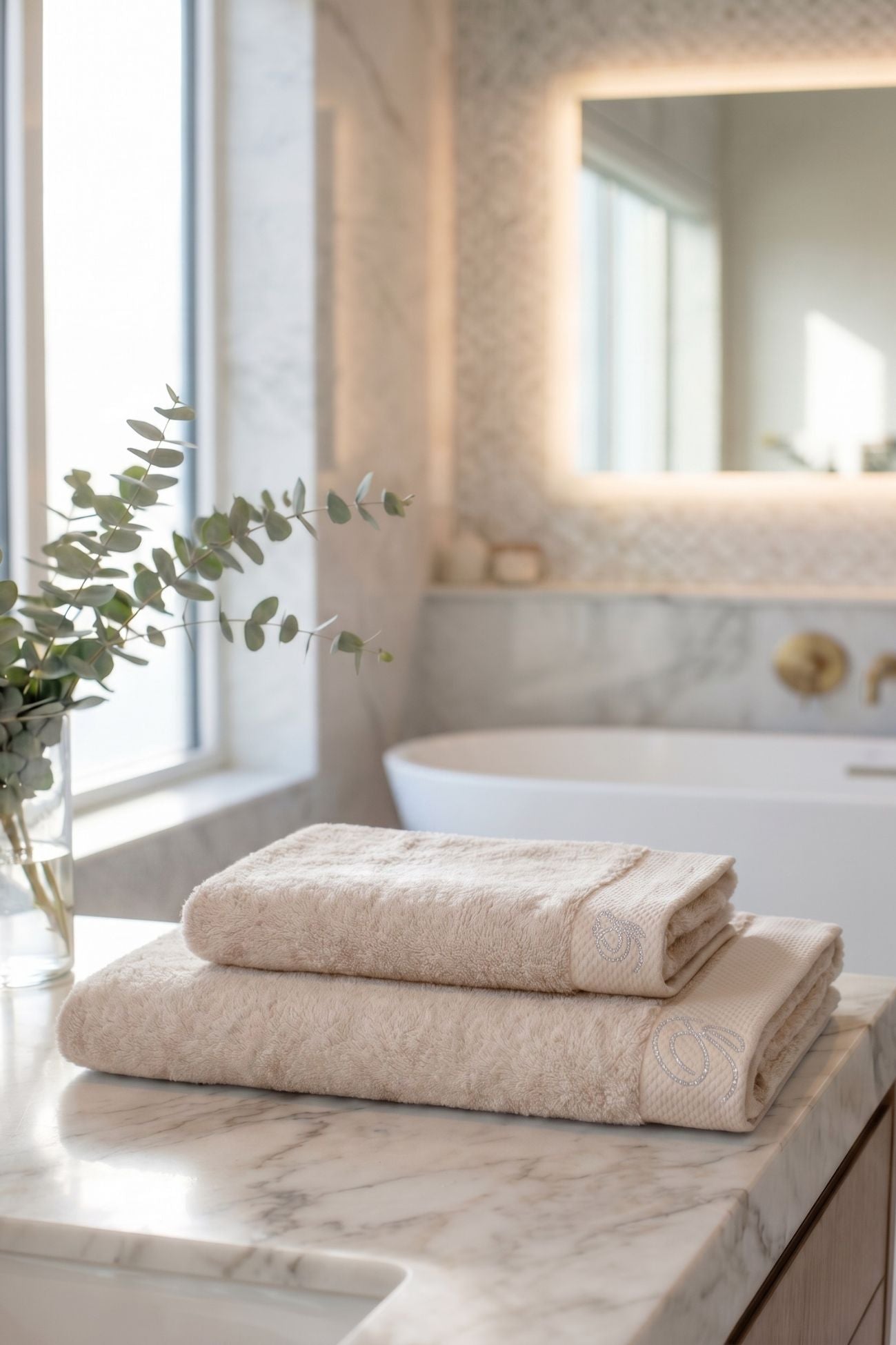 Benessere Coppia Asciugamani Ghiaccio