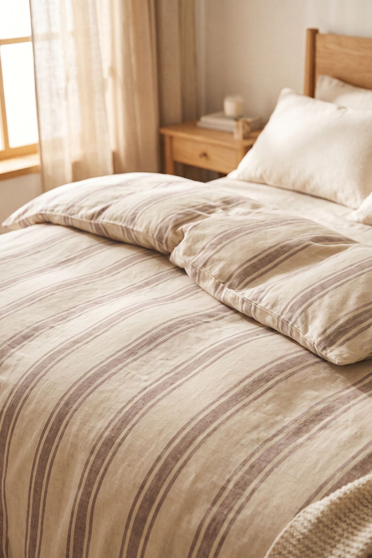 Natura Sacco Copripiumino Ninfa Beige