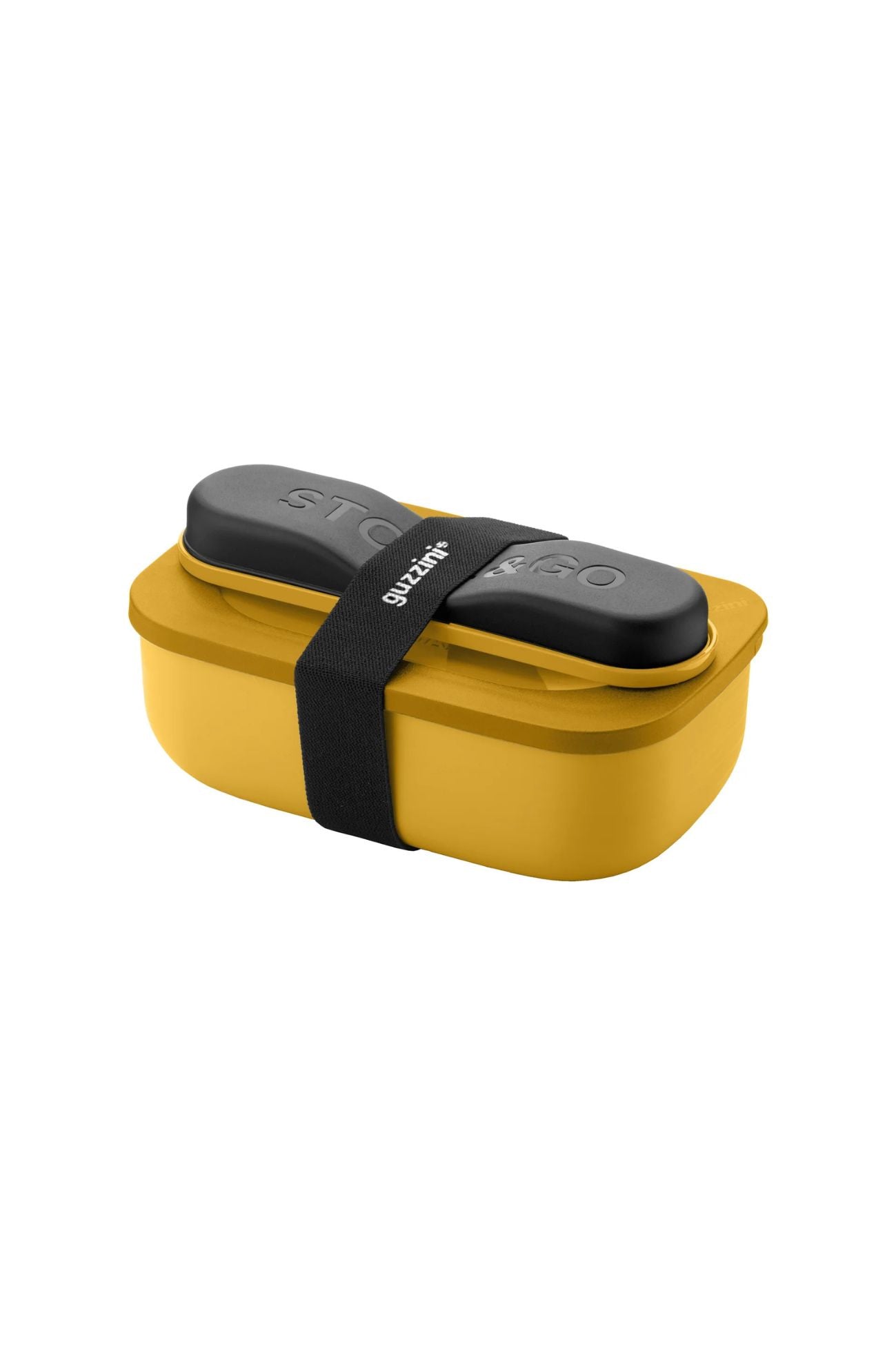 Store & Go Set Contenitore E Posate Giallo Mango