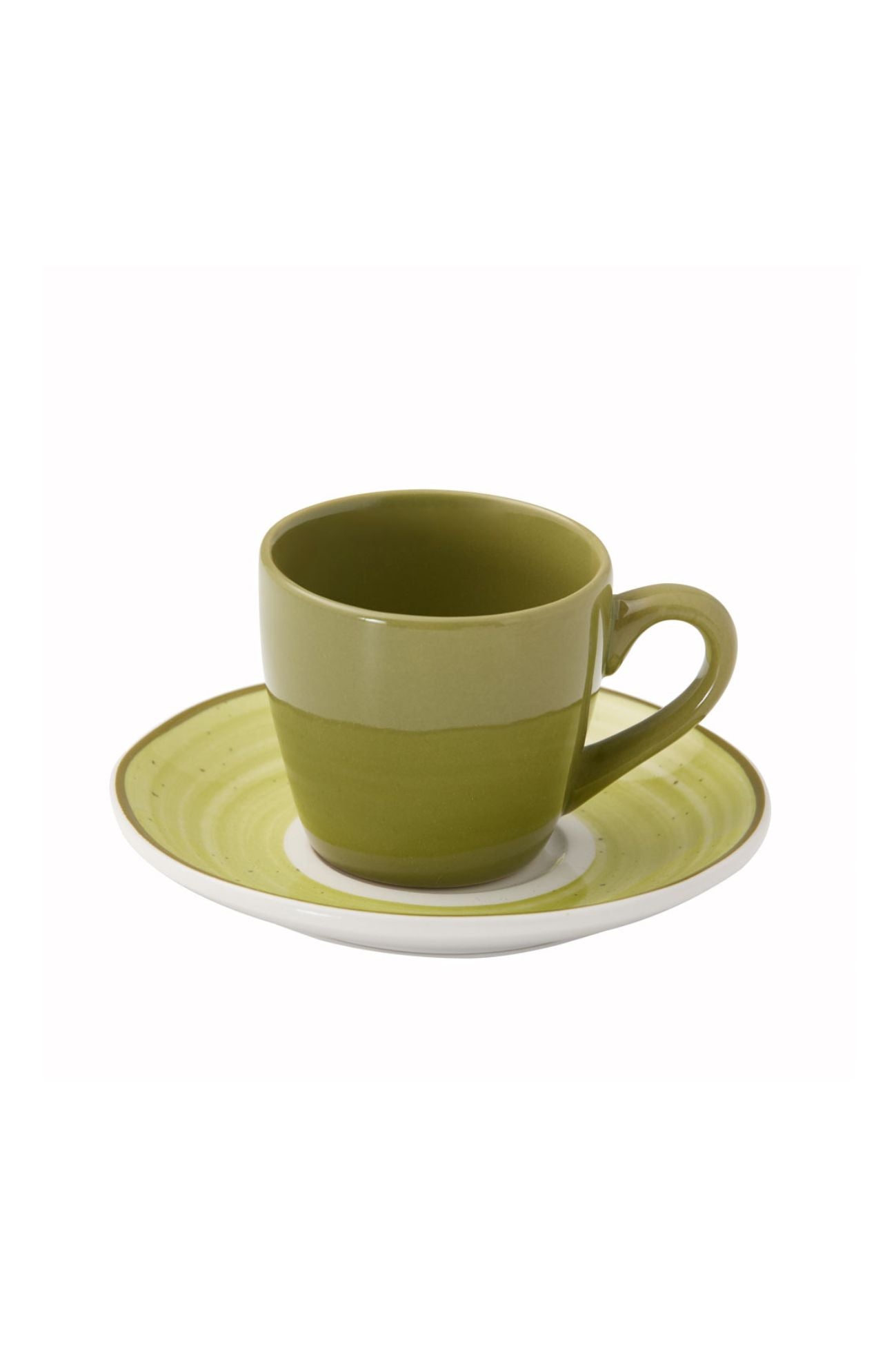 Daily Tazzina e Piattino Verde Mela