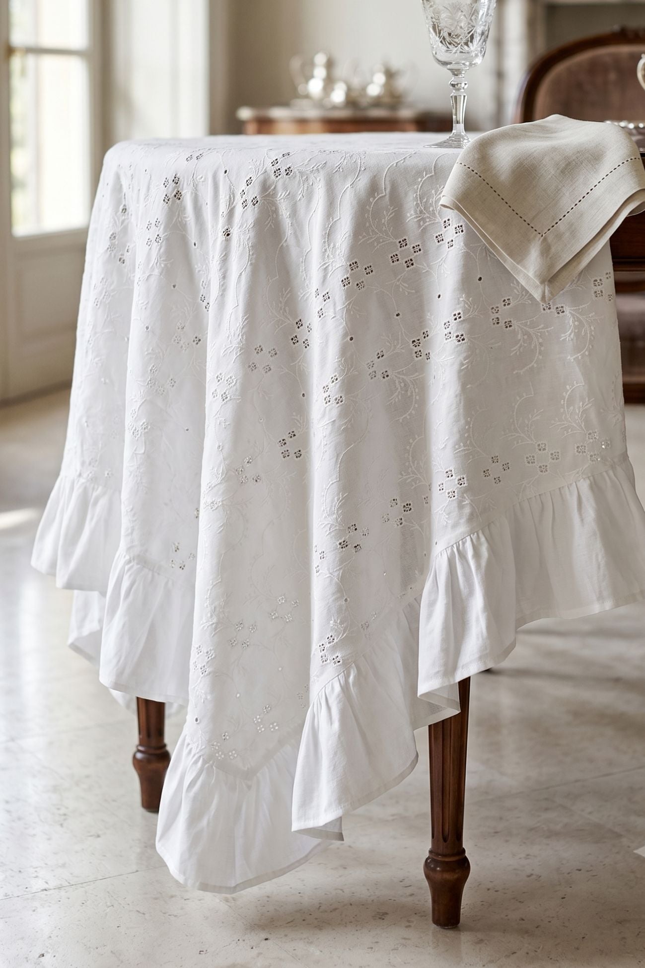 Dentelle Tovaglia Copritavolo Con Gala