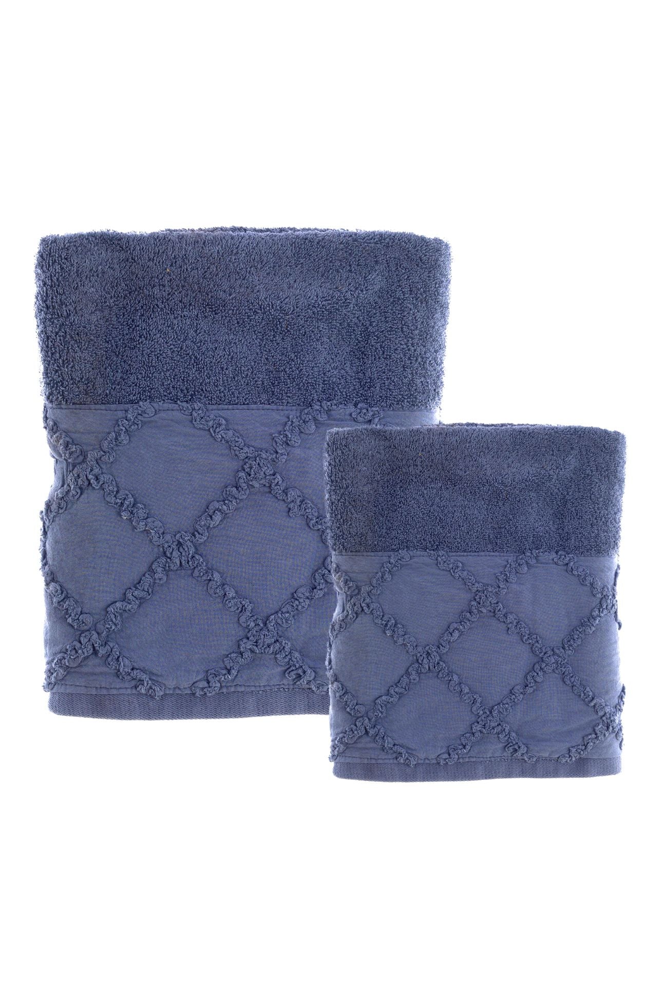 Intrecci Coppia Spugna Blu