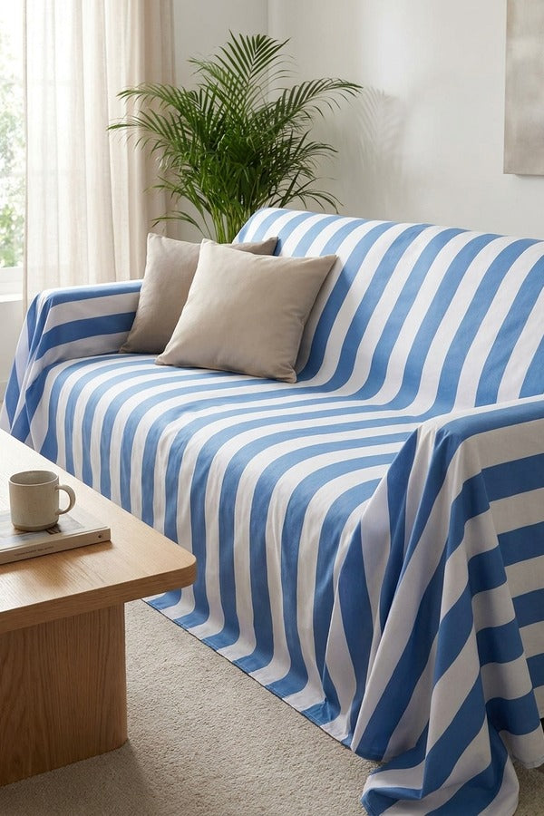 Pic-Nic Telo Arredo Righe Blu