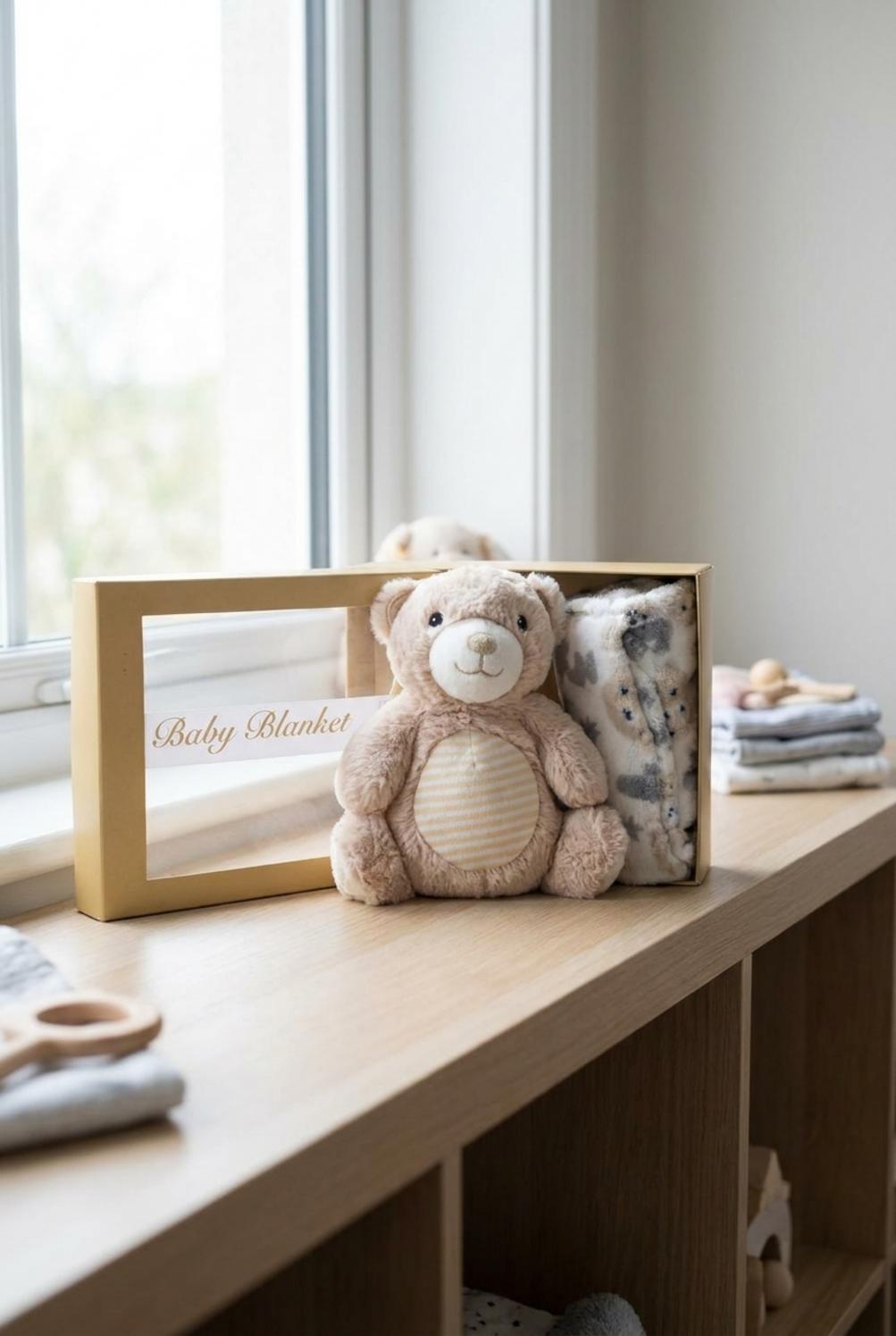 Sogni Morbidi Peluche Con Coperta Orso