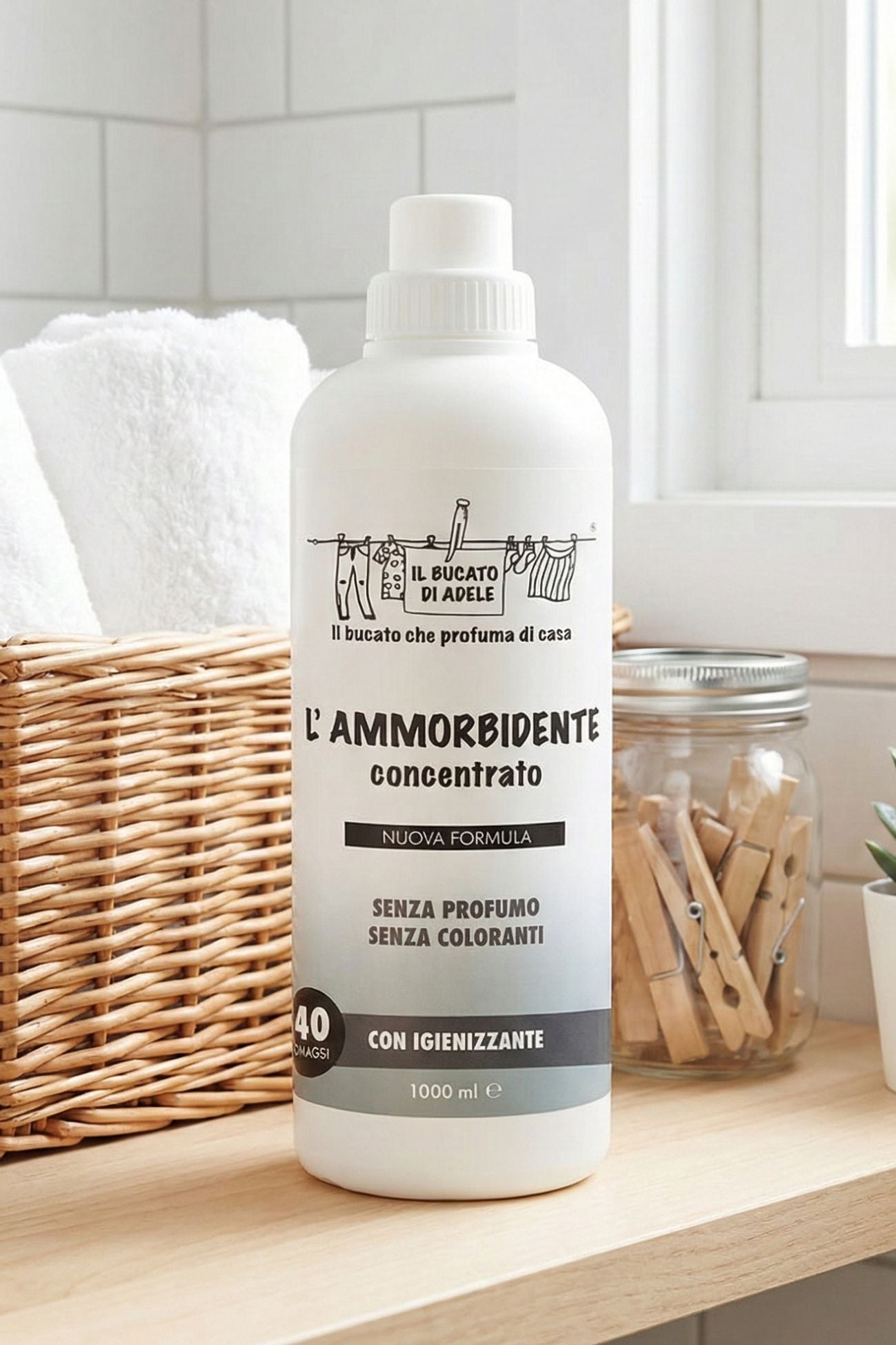 El suavizante de telas