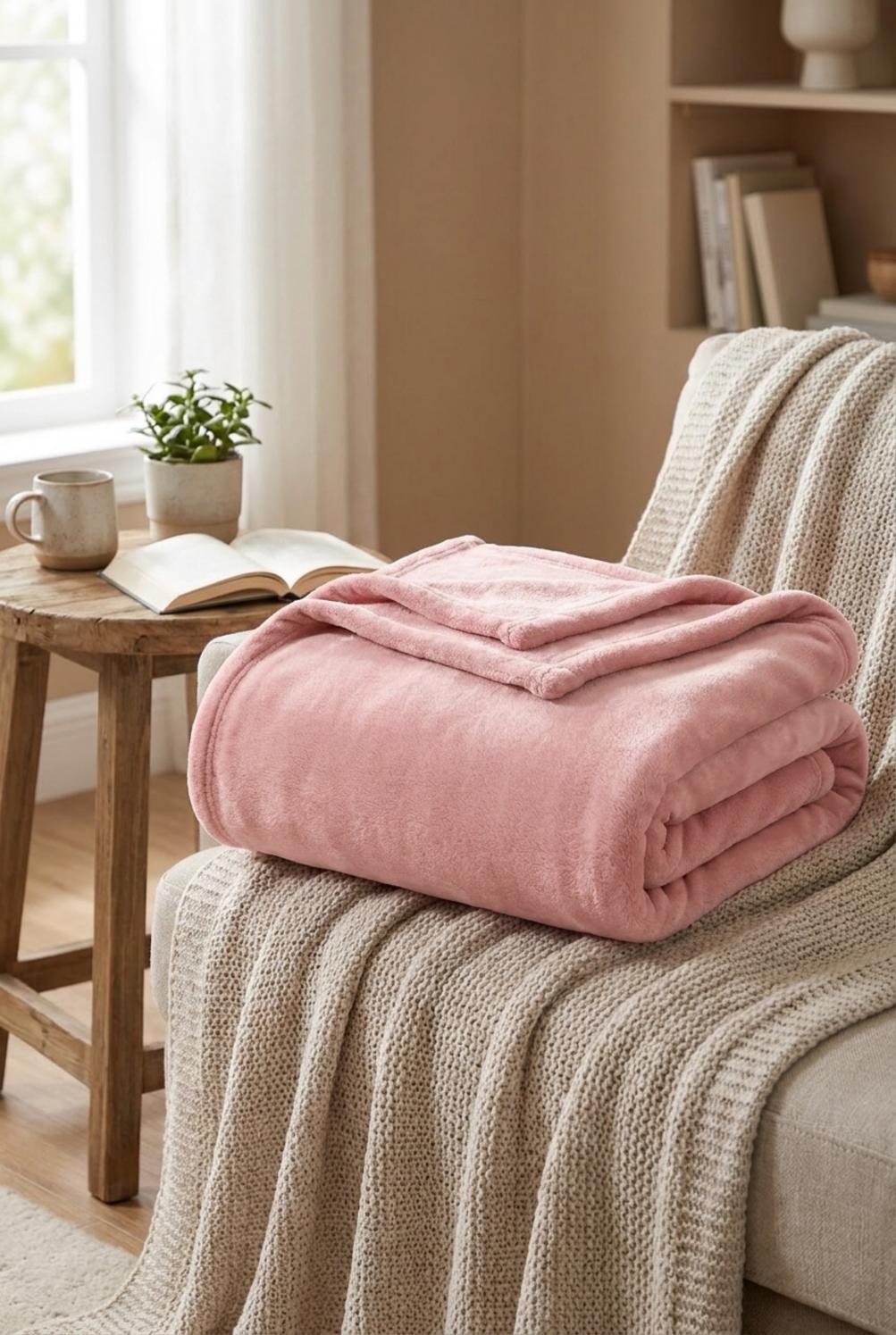 Ellux Plaid Cipria