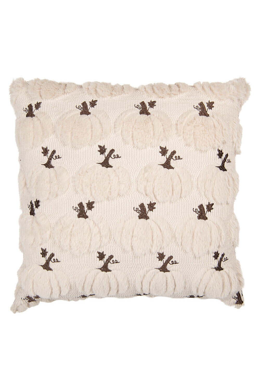 Pumpkin Field Cuscino Beige