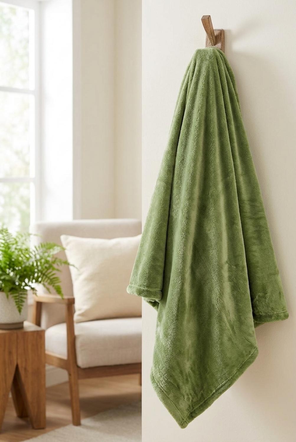 Racconti D'Autunno Plaid Verde