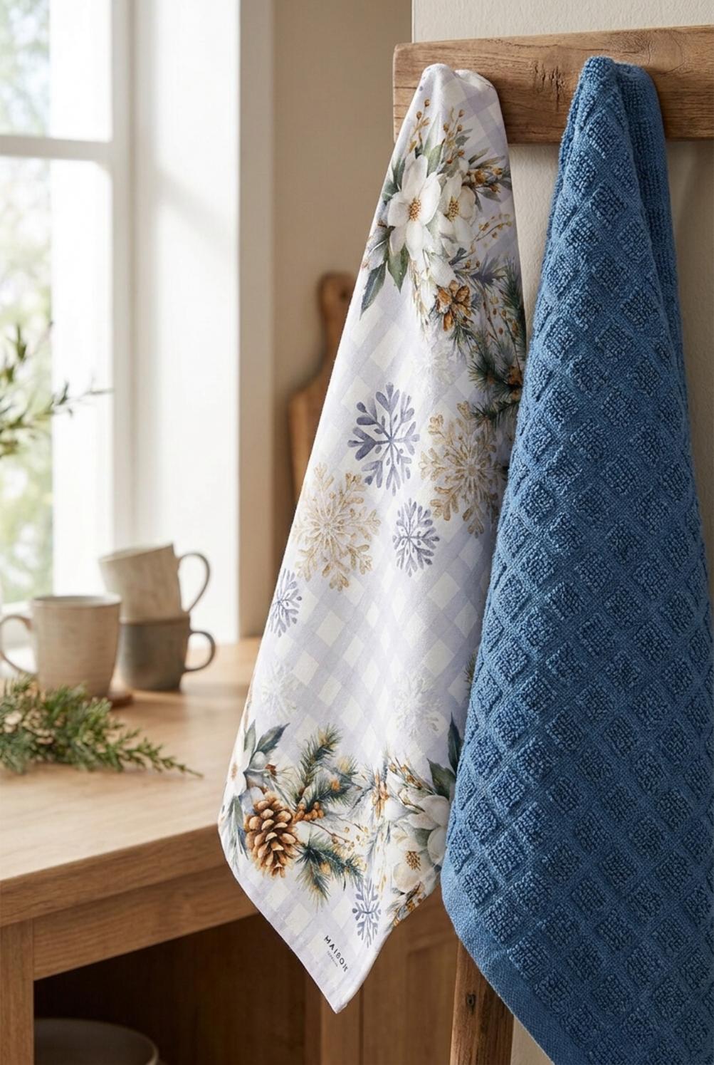 Atelier D'Inverno Coppia Strofinacci