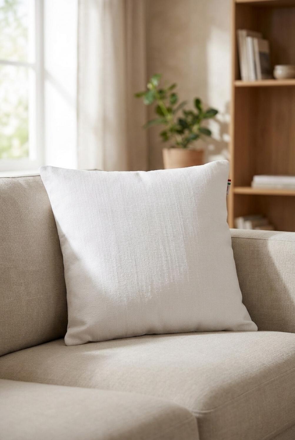 Canapé Federa Copricuscino 44x44 Bianco