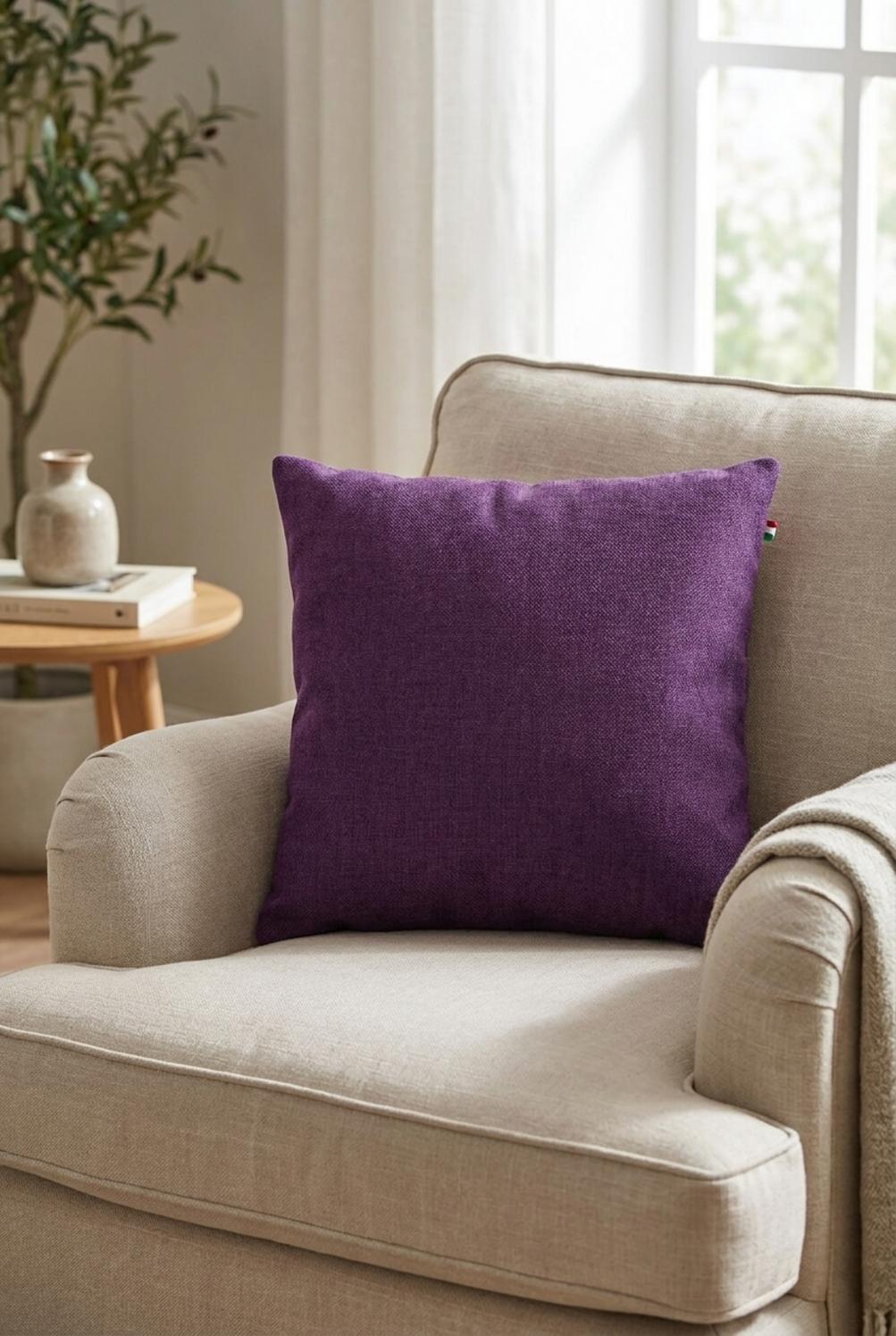 Canapé Federa Copricuscino 44x44 Var 25 Mirtillo