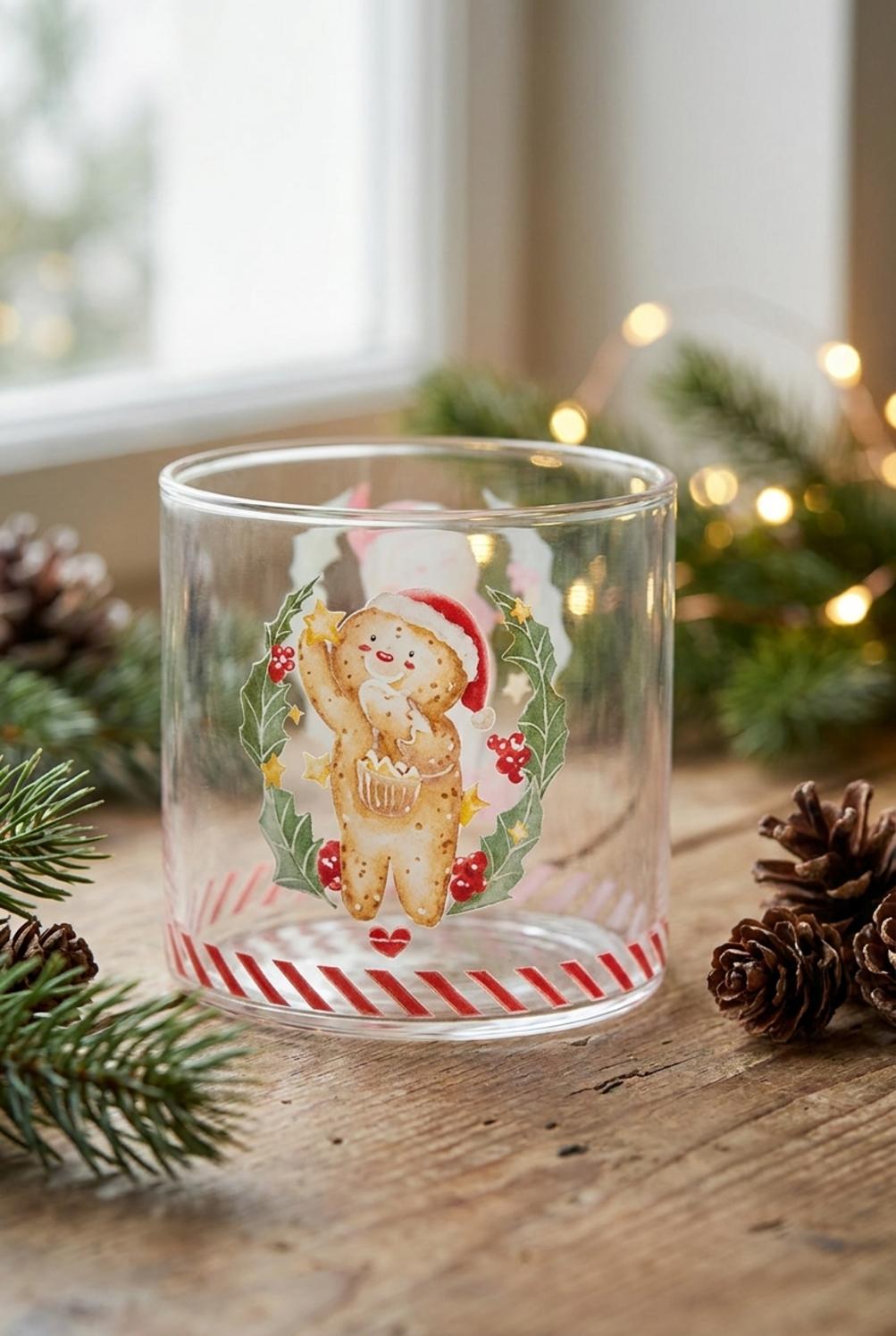 Delicious Christmas Bicchiere Mani In Alto