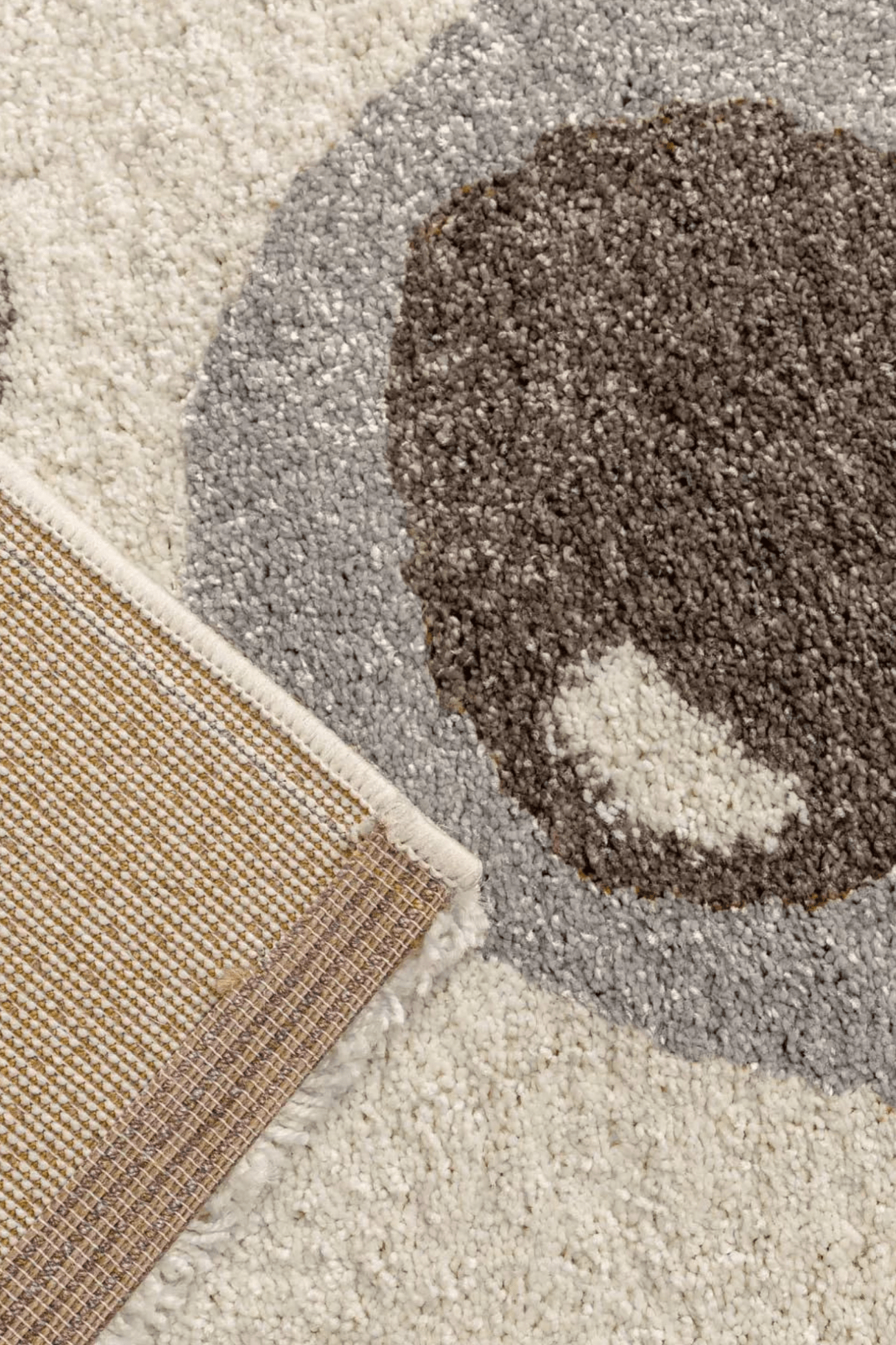 AFKliving Baloo Tappeto per bambini con fantasia orso grigio 150x80cm