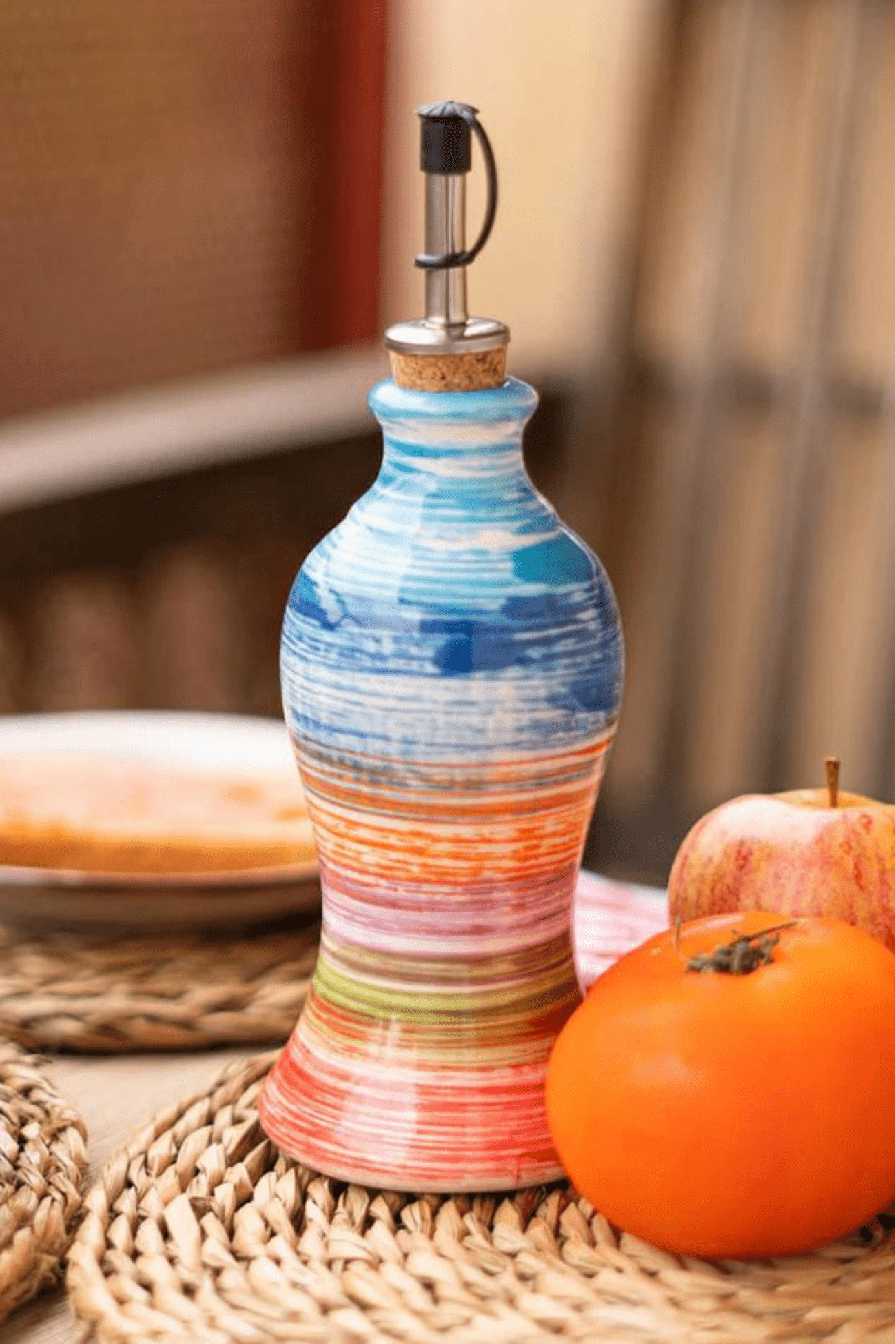 Oliera in ceramica artigianale fatta in Spagna