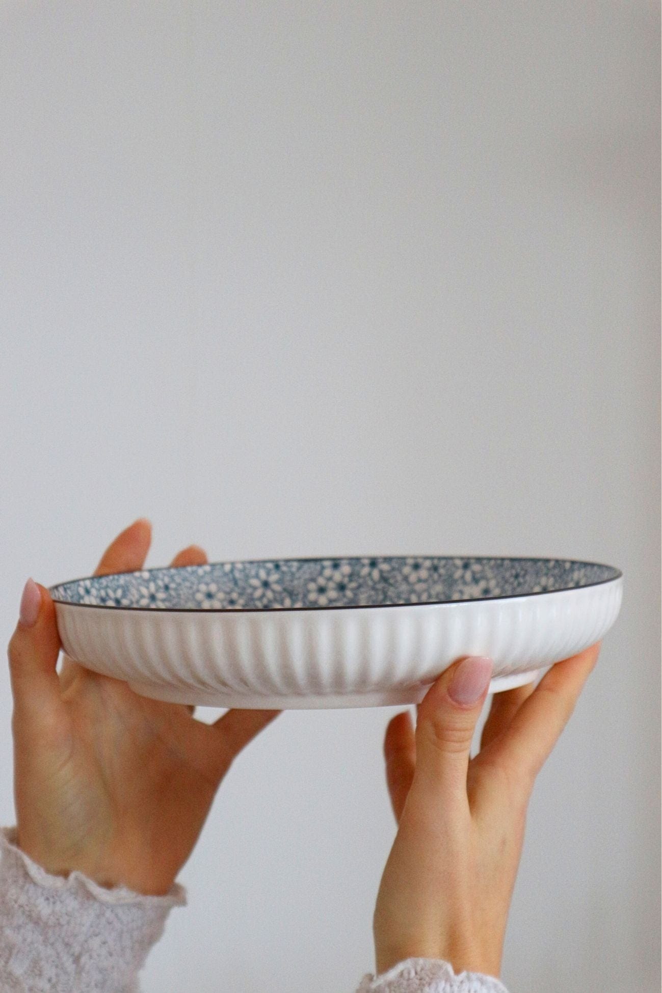 Antiope Design Kishi Kishi - Floral - Piatto fondo in porcellana in stile orientale
| Antiope Design