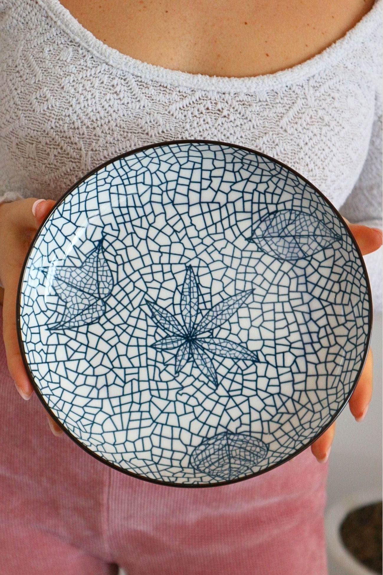 Antiope Design Kishi Kishi - Foliage - Piatto fondo in porcellana in stile orientale
 | Antiope Design