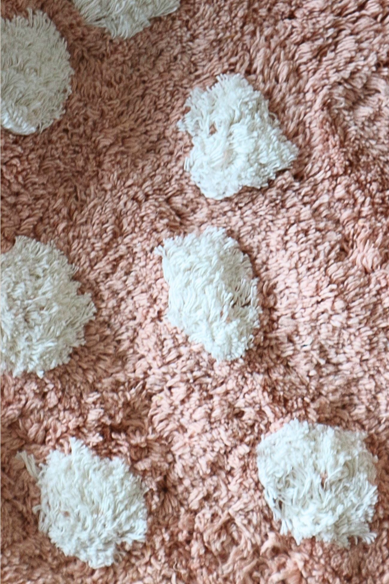 Blanc MariClo' My Soft Dream My Soft Dream - Tappeto in cotone a forma di cuore con crochet 65x50 | Blanc MariClo'