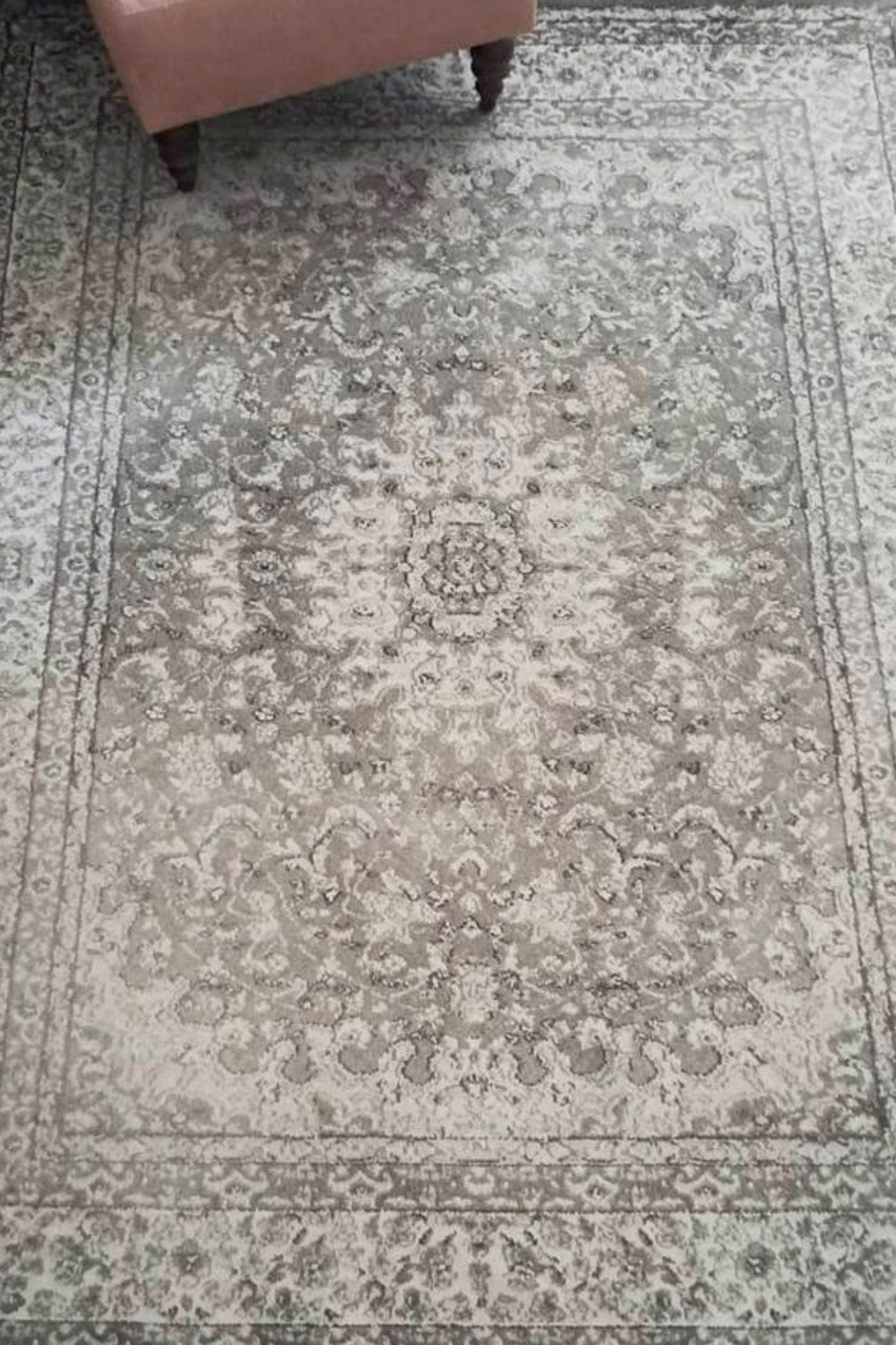 Blanc MariClo' Persian Persian - Persian - Tappeto elegante tortora stampato in acrilico e cotone 210x154 | Blanc MariClo'