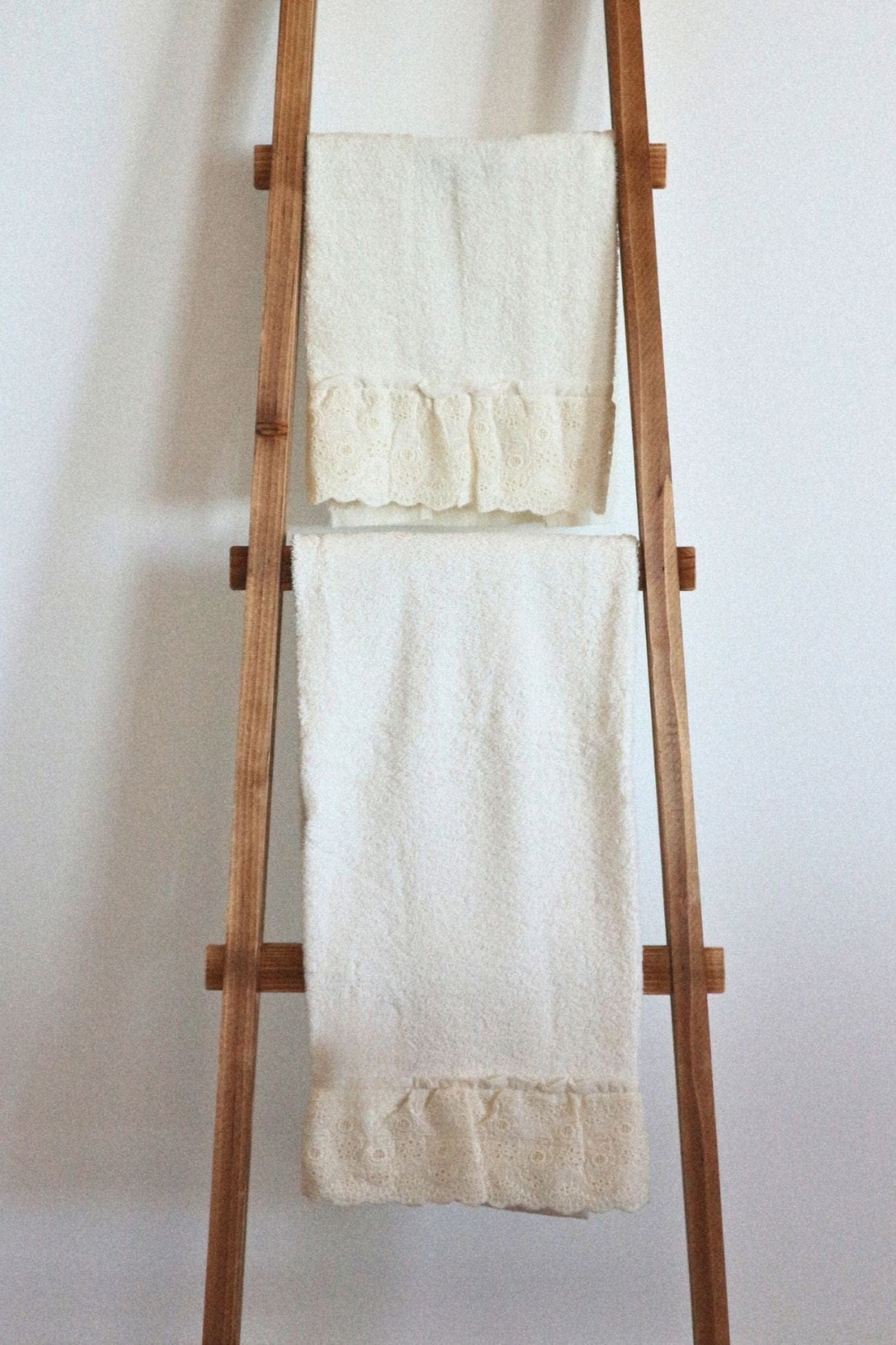 Blanc MariClo' Segreto Prezioso Segreto Prezioso - Segreto Prezioso - Coppia asciugamano viso e ospite in cotone con pizzo San Gallo | Blanc MariClo'