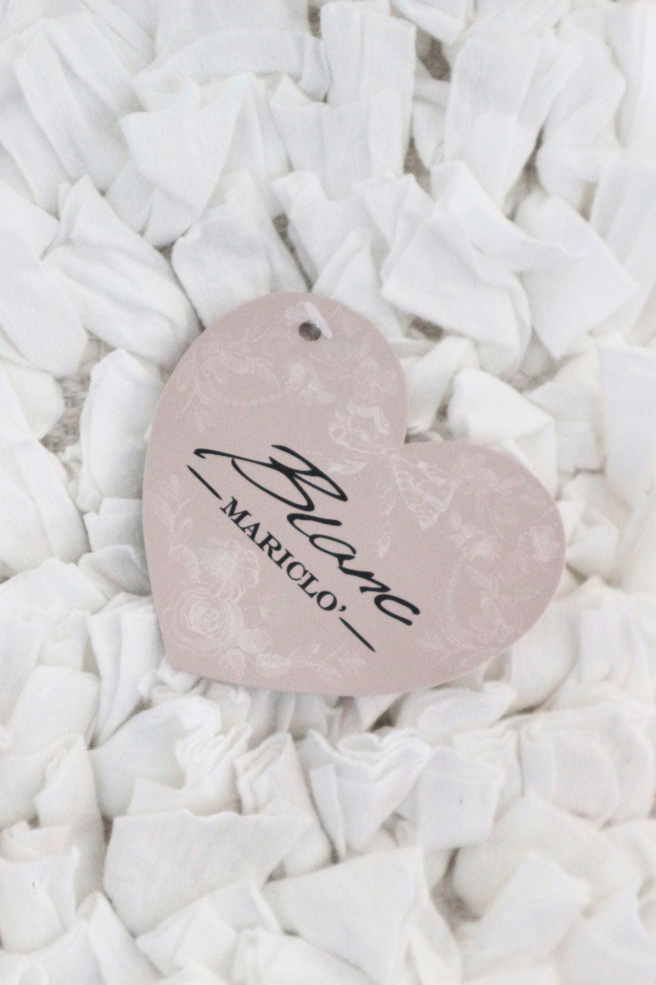 Blanc MariClo' Soft Neige Soft Neige - Soft Neige - Tappetino bianco a lunghe frange in cotone 80x50 | Blanc MariClo'