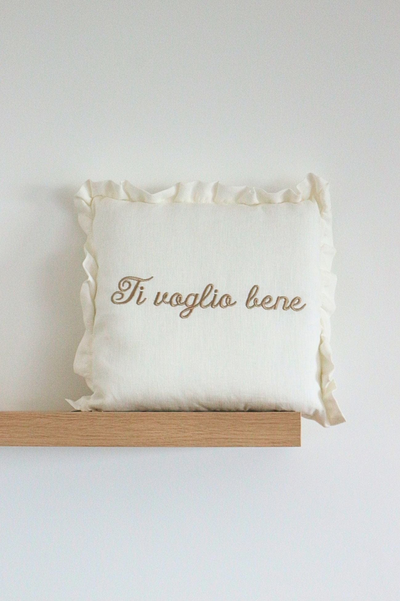 ZenXstore ZenXhome - Cuscino per orecchini, motivo: ragazza con perla, design olandese, per un comfort elegante, cuscini di design, 40 x 40 cm