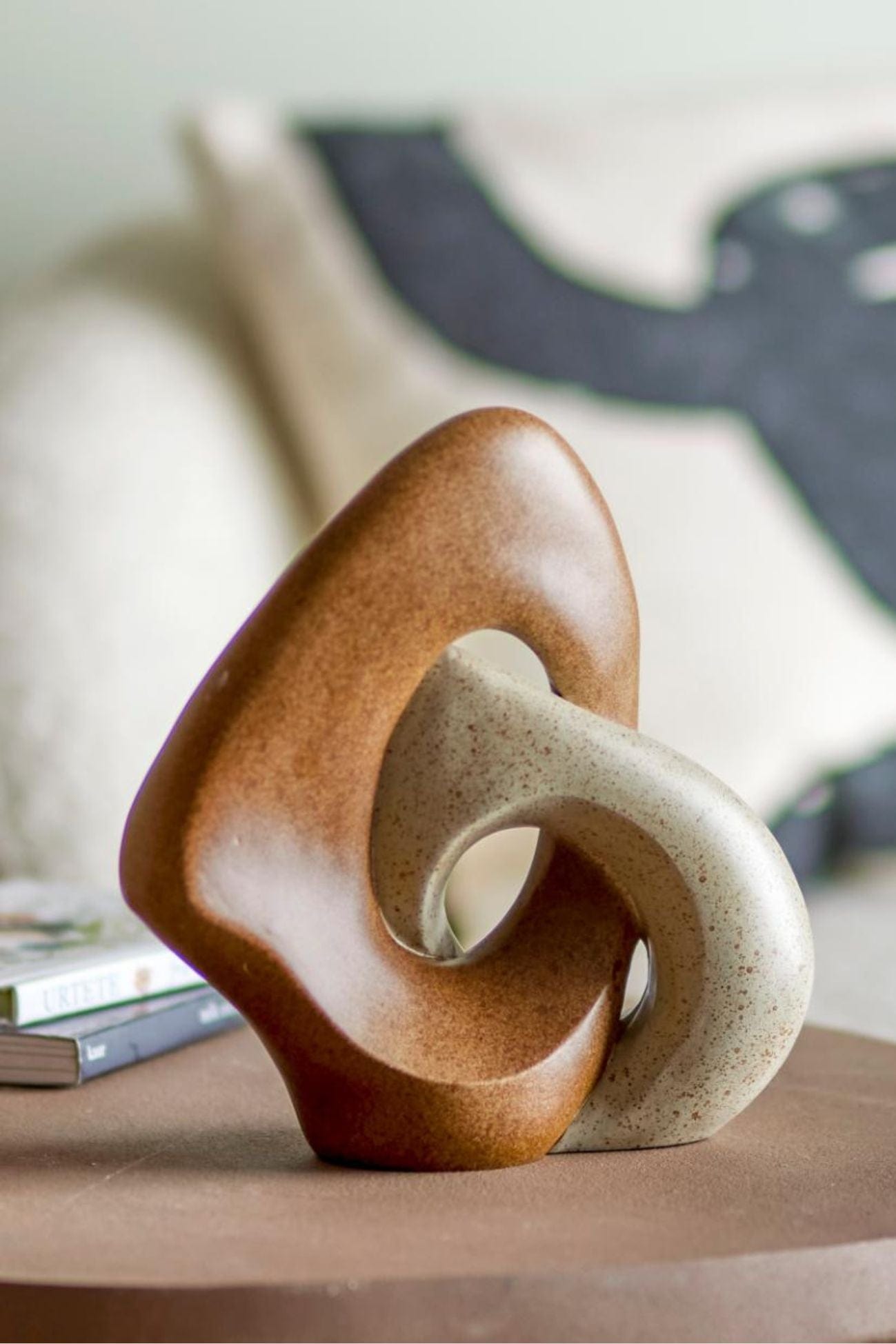 Bloomingville Esad Esad - Decorazione di design in poliresina effetto marmo | Bloomingville