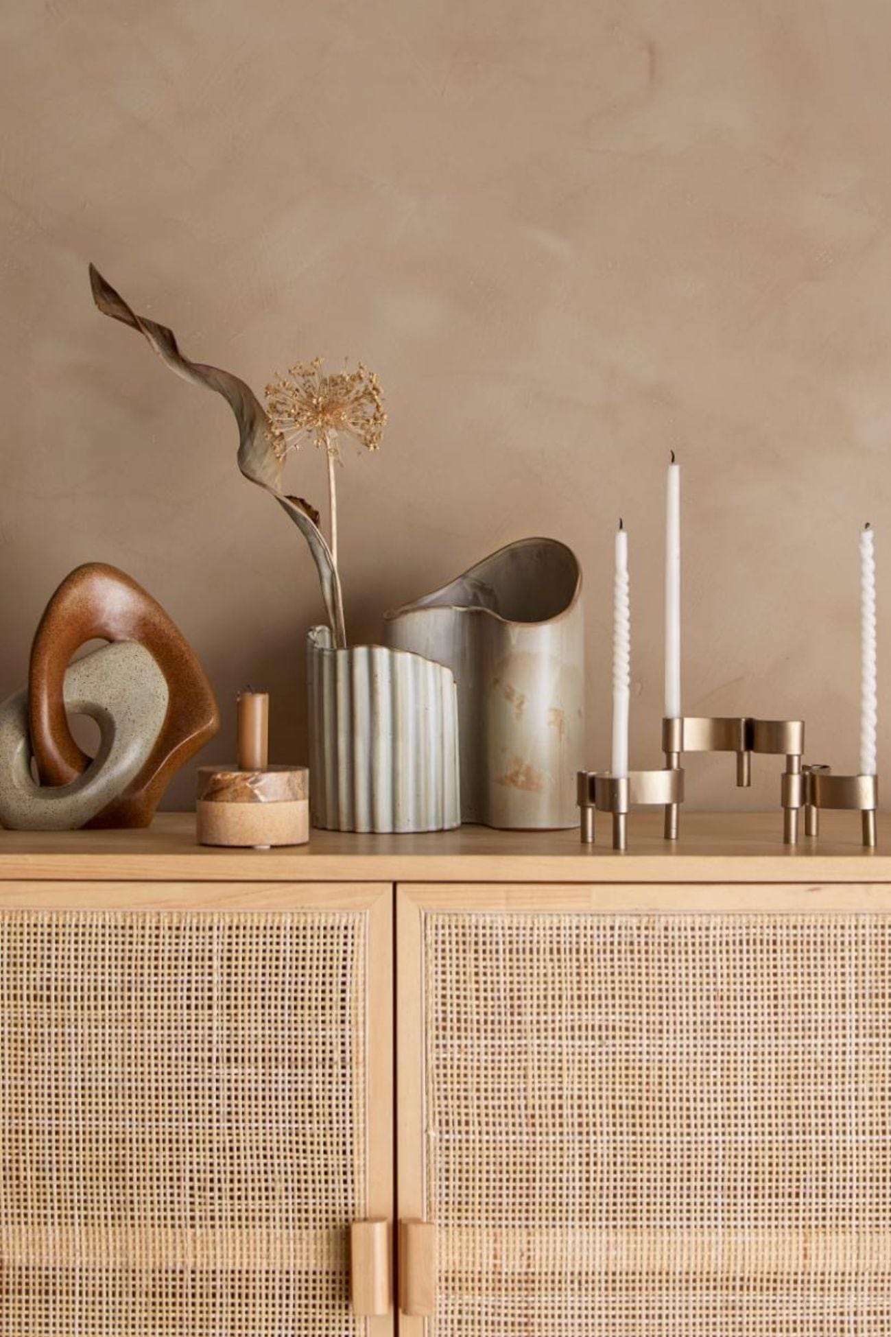 Bloomingville Esad Esad - Decorazione di design in poliresina effetto marmo | Bloomingville