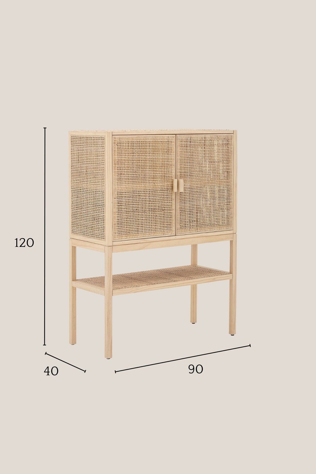 Bloomingville Sanna Sanna - Credenza in canne di rattan | Bloomingville