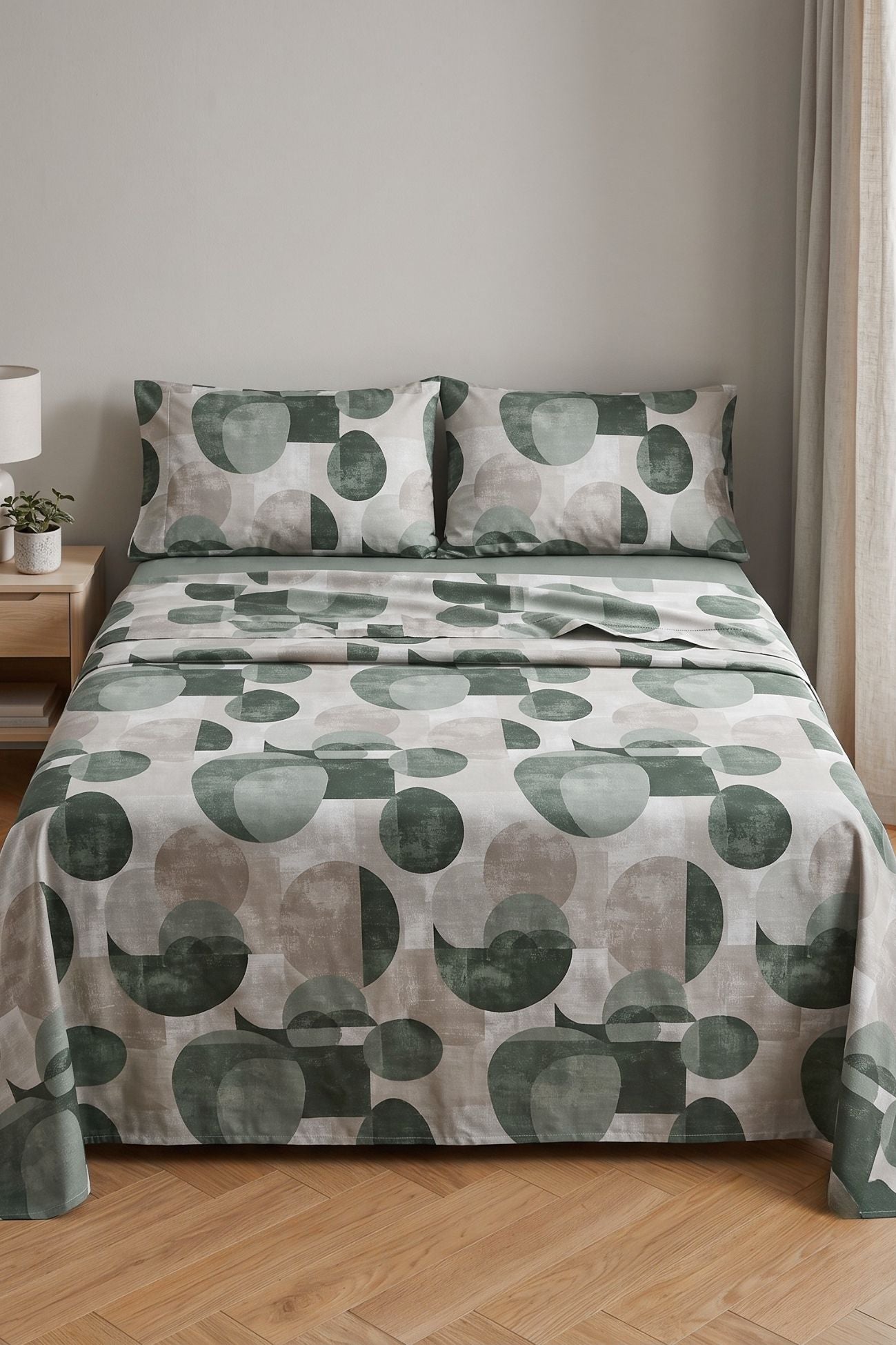 Forme Completo Letto Verde