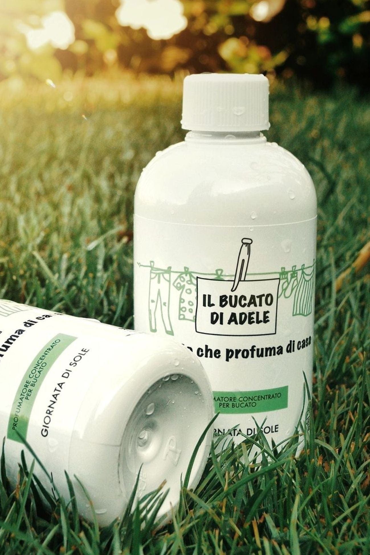 Il Bucato di Adele Giornata di Sole Giornata di Sole - Profumatore per bucato floreale - rosa ed eliotropio | Il Bucato di Adele