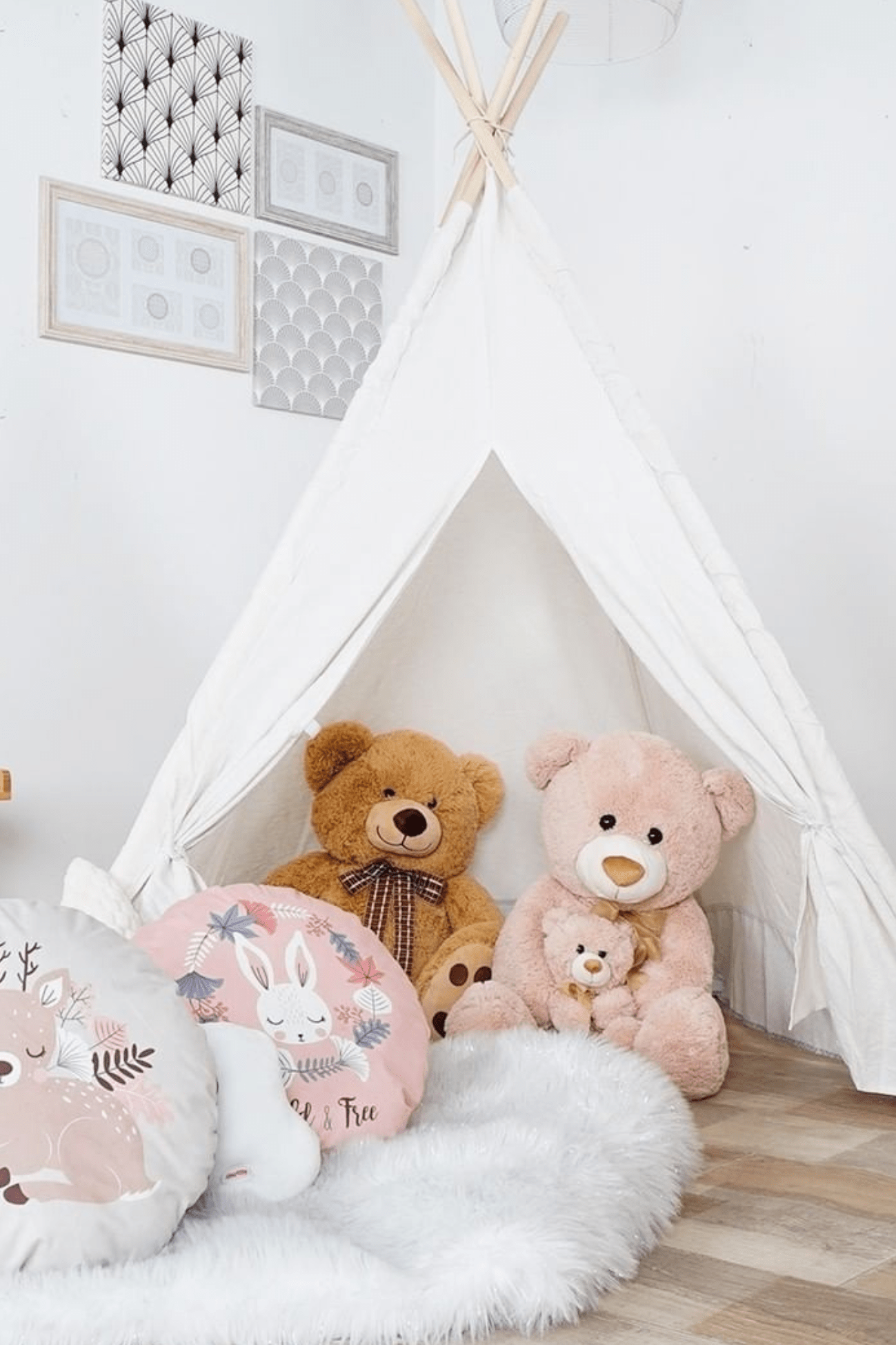Item International Dubu Peluche orsacchiotto marrone per bambini