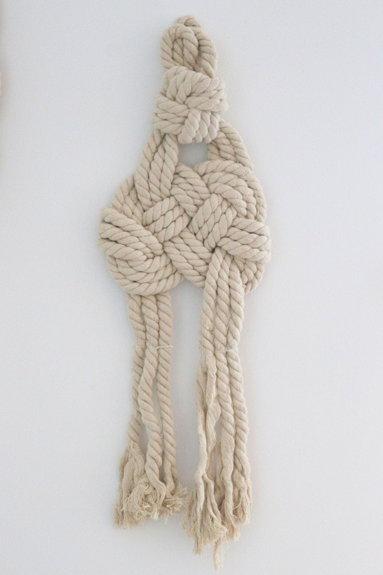 Item International Iyo Iyo - Decorazione murale a corda intrecciata in stile boho | Item International