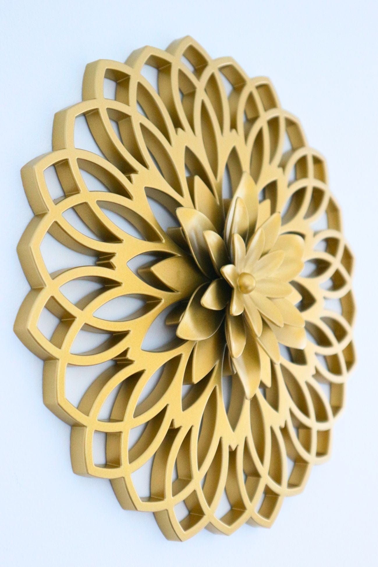 Item International Naima Naima - Set di 3 decorazioni murali dorate | Item International