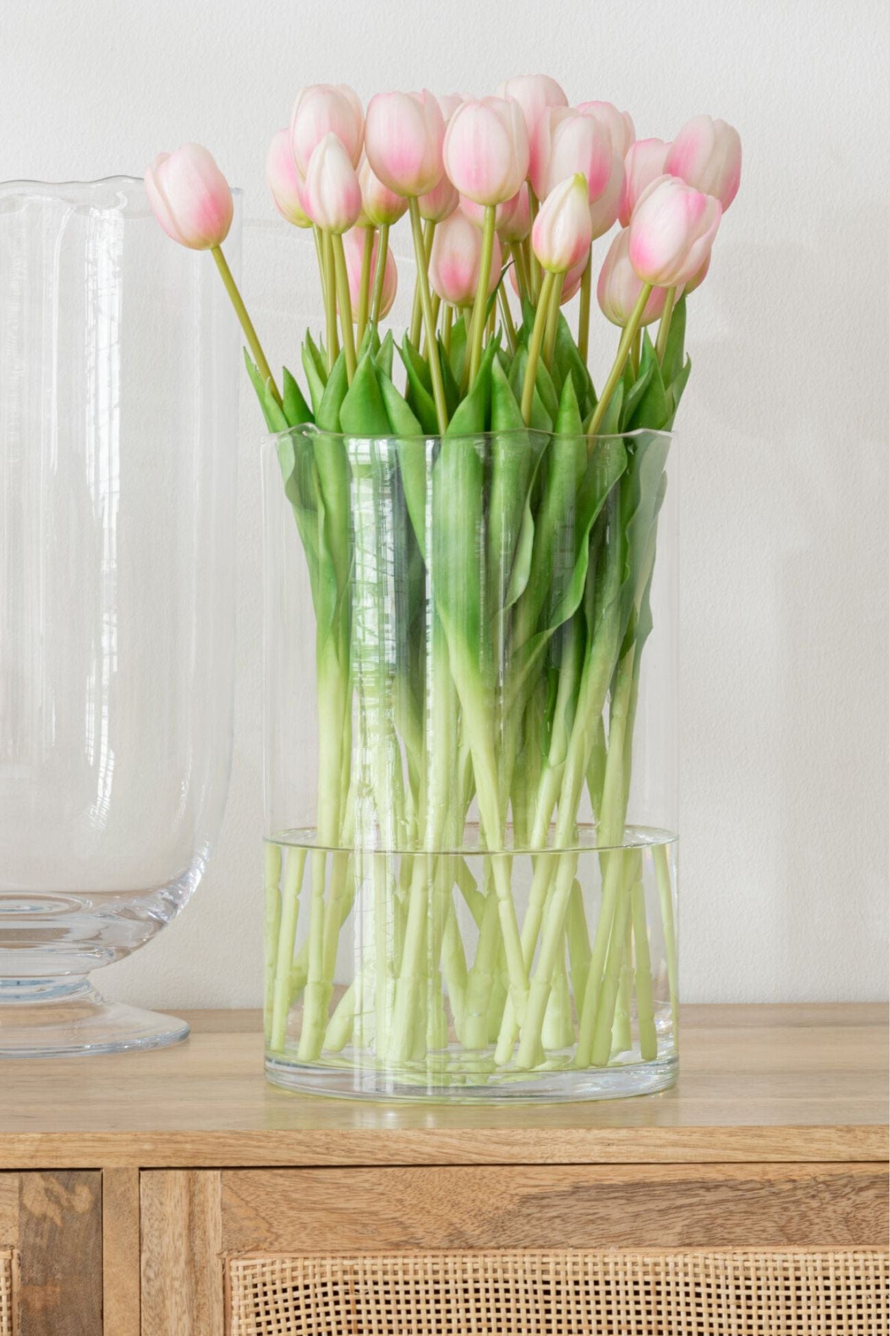 Jolipa Aletheia Aletheia - Mazzo di 5 tulipani artificiali color rosa 40 cm | Jolipa