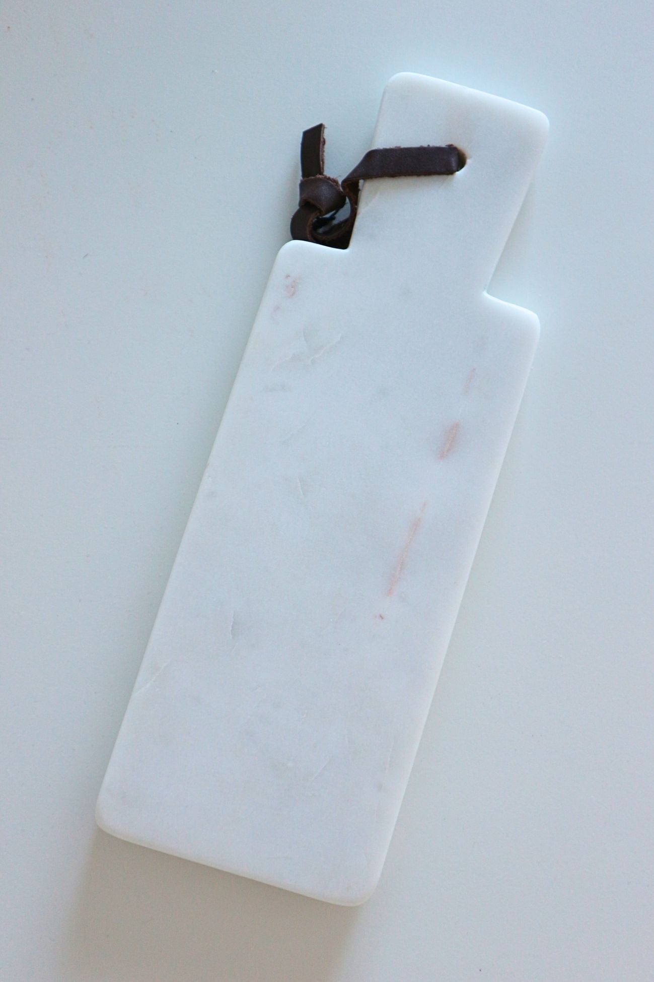 Jolipa Mabel Mabel - Tagliere rettangolare in marmo bianco 40x10 | Jolipa