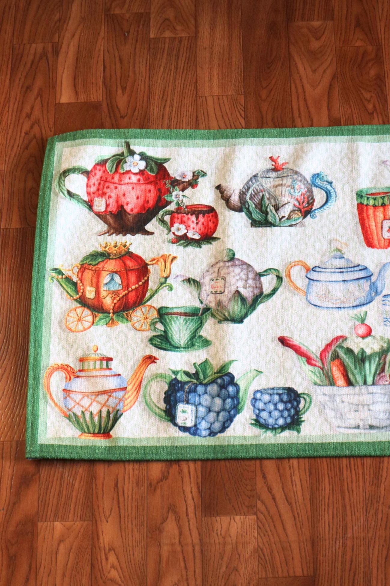 Tessitura Toscana Telerie Teabreak Teabreak - Tappeto TipTapp antiscivolo in poliestere riciclato 120x52 | Tessitura Toscana Telerie