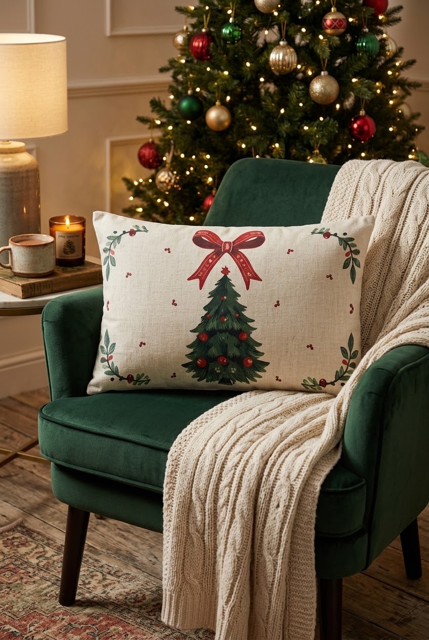 Traditional Christmas Cuscino Rettangolare