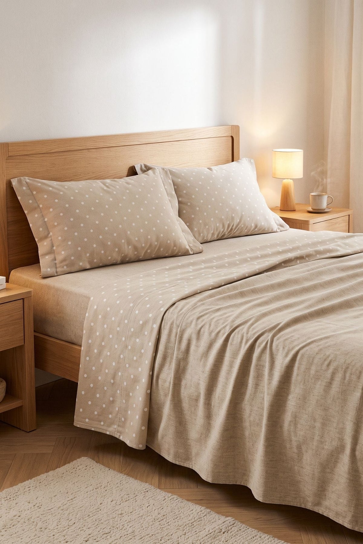 Completo letto in caldo cotone