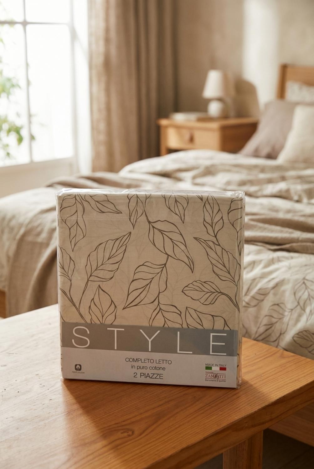 Prion Completo Letto Tortora
