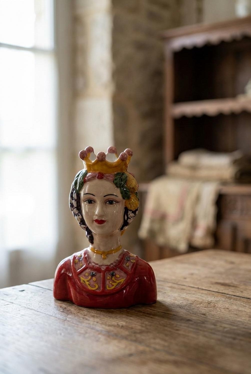 Sicily Vaso Testa Rosso