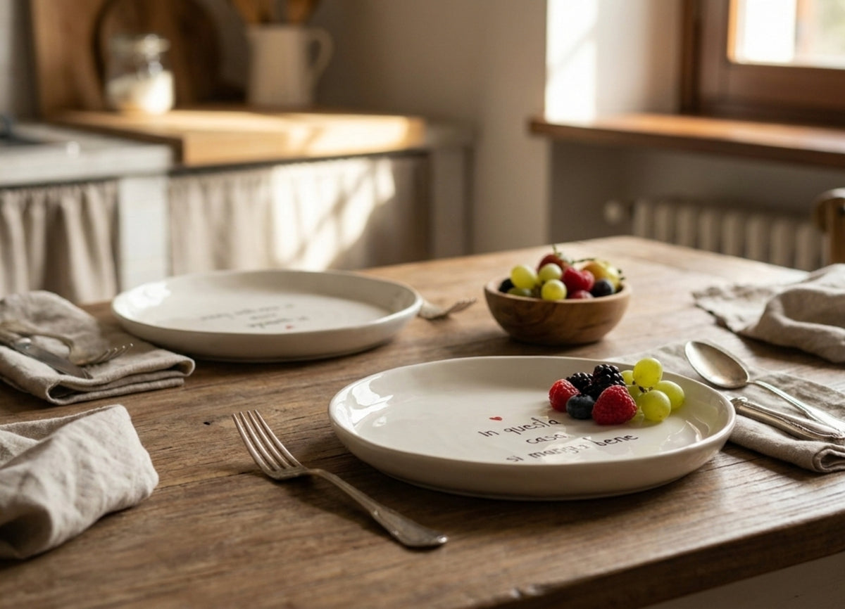 In Questa Casa Si Mangia Bene Piatto