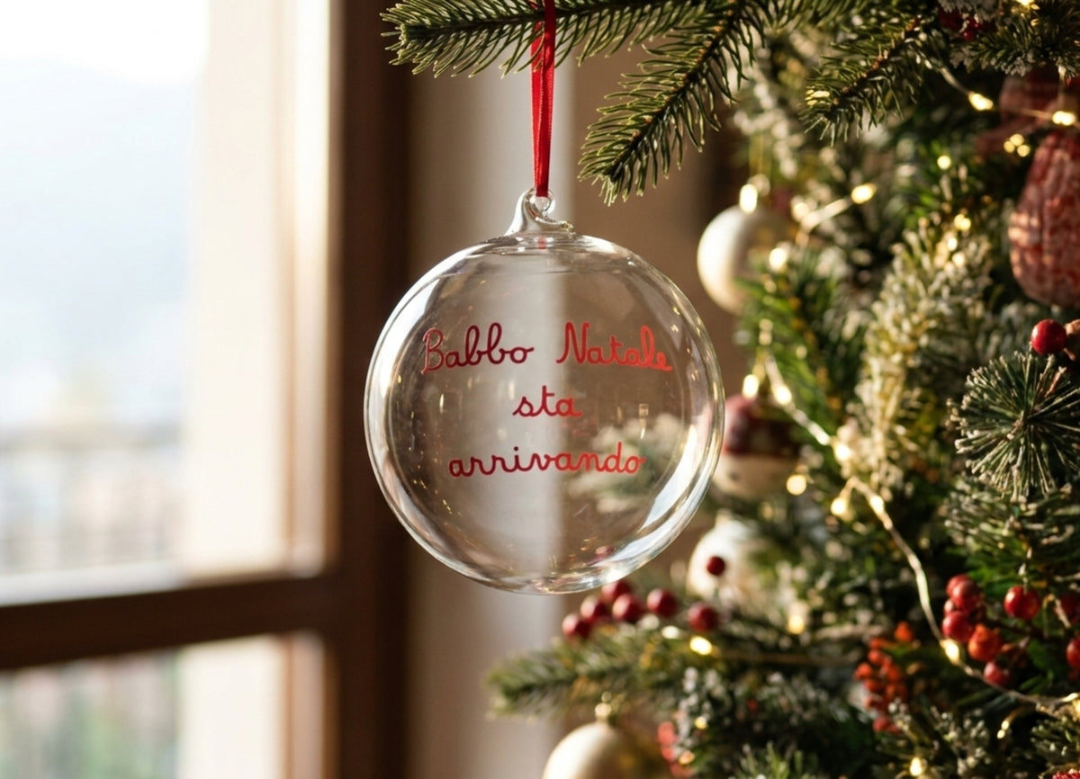 Babbo Natale Sta Arrivando Ciondolo