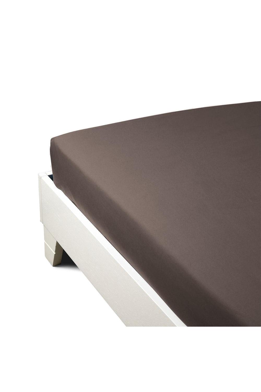 Diamante Lenzuolo Inferiore Con Angoli Moka