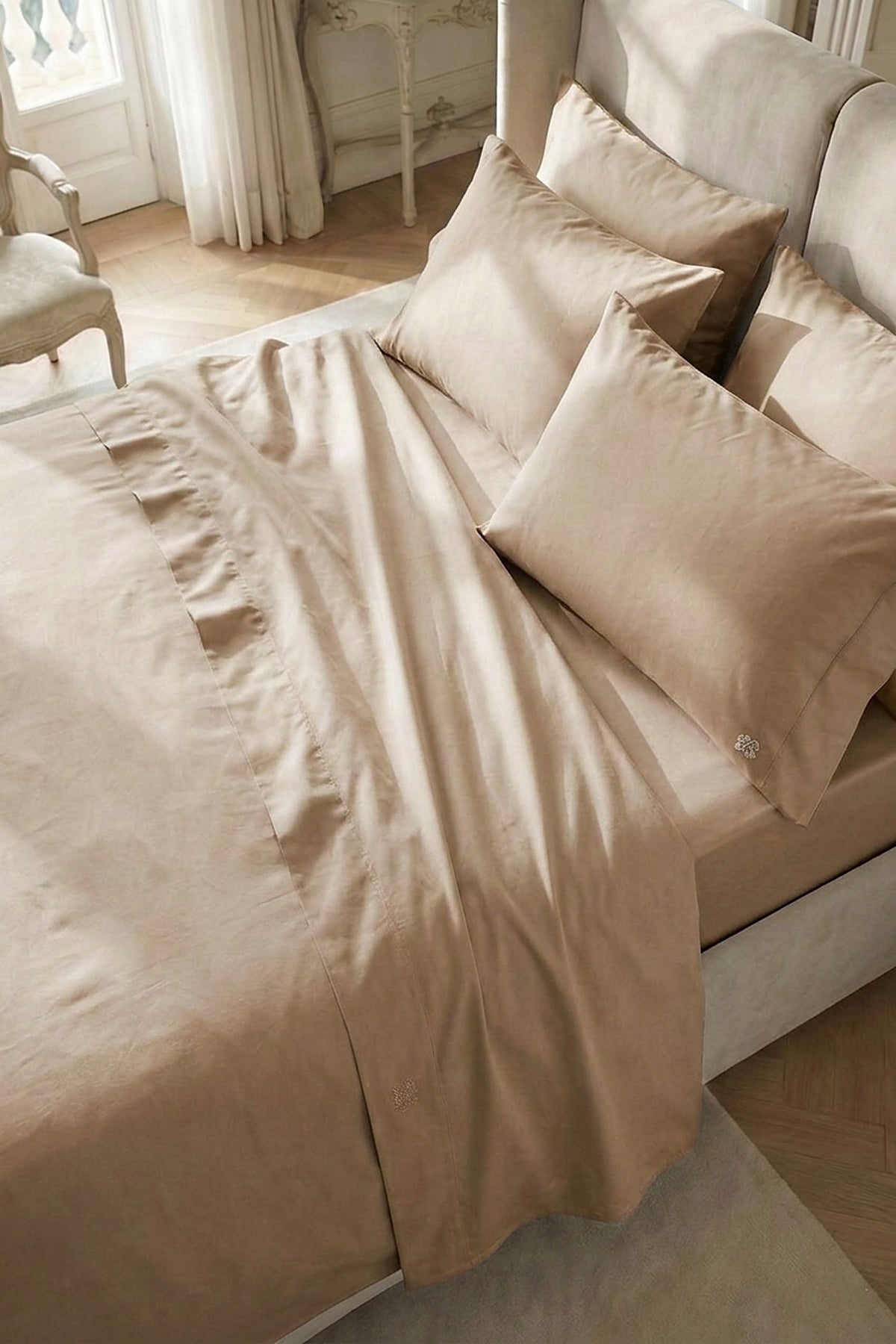 Lory Completo Letto var46 Seppia